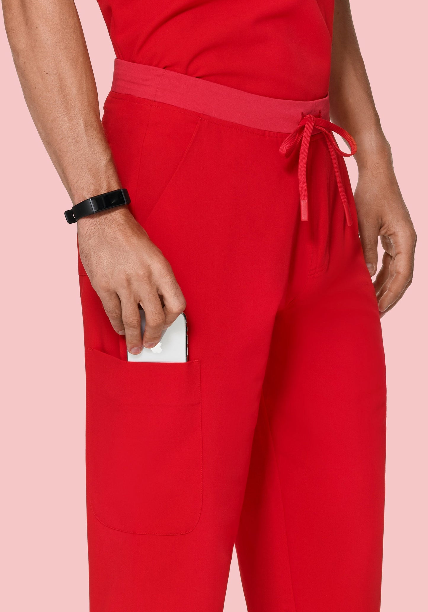 7 Pocket Cargos Candy Red