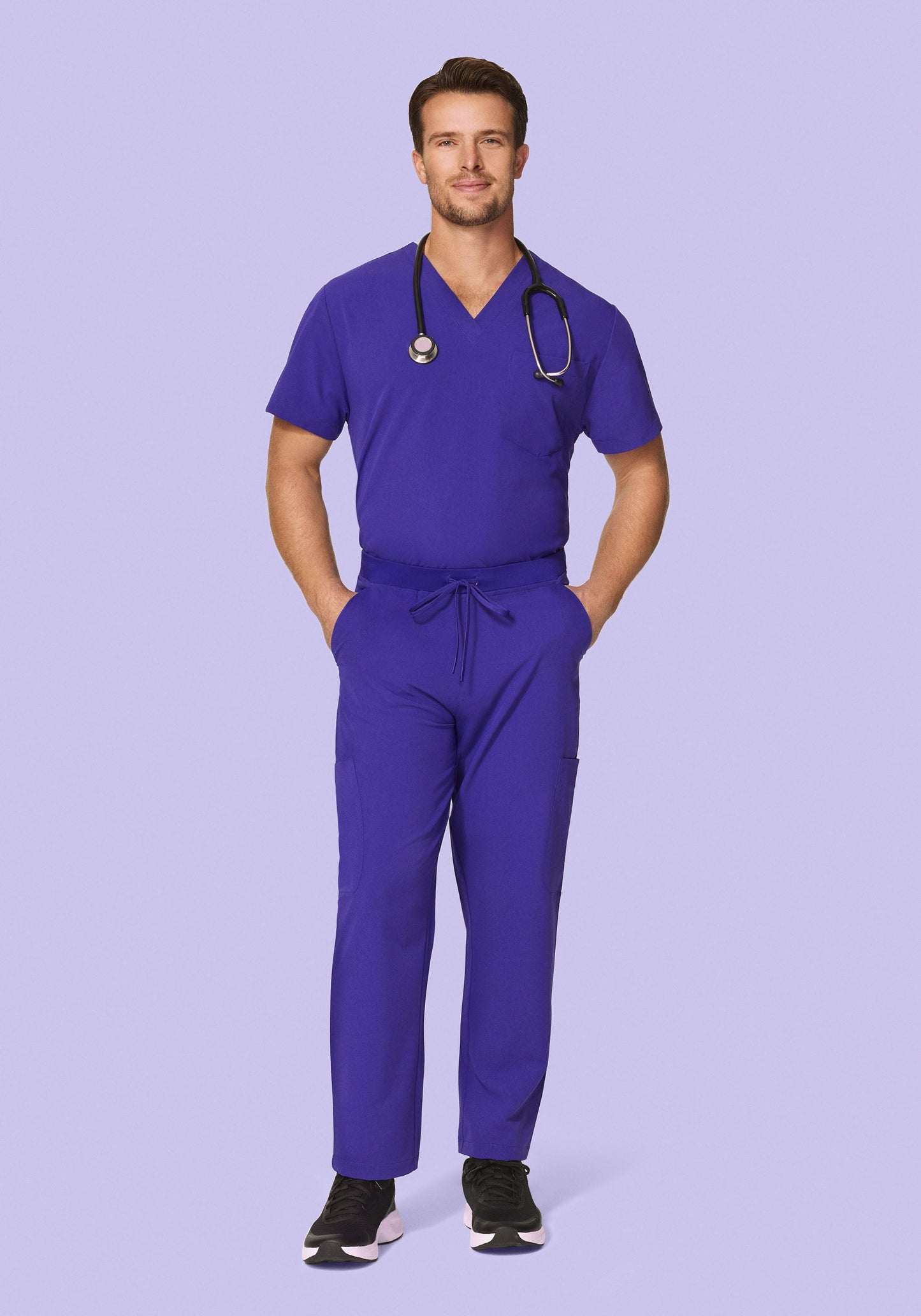 7 Pocket Cargos True Grape