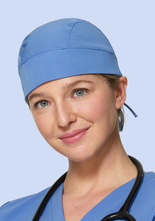 Contemporary Scrub Cap Ceil Blue