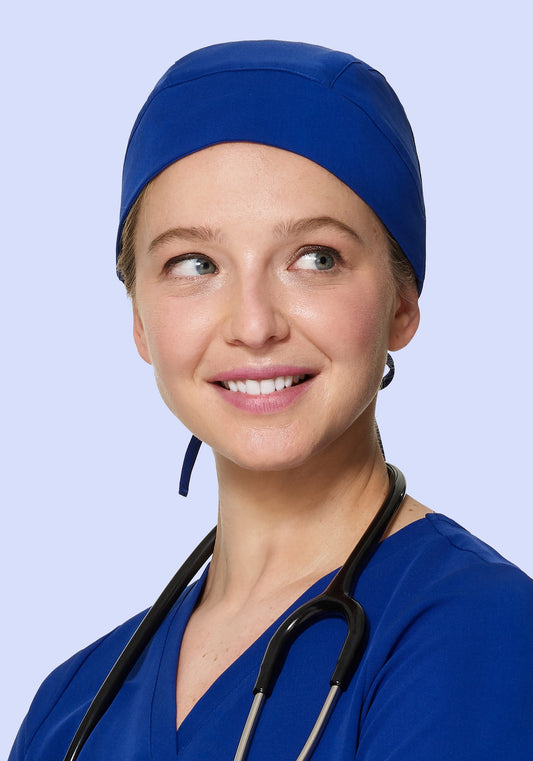 Contemporary Scrub Cap Galaxy Blue