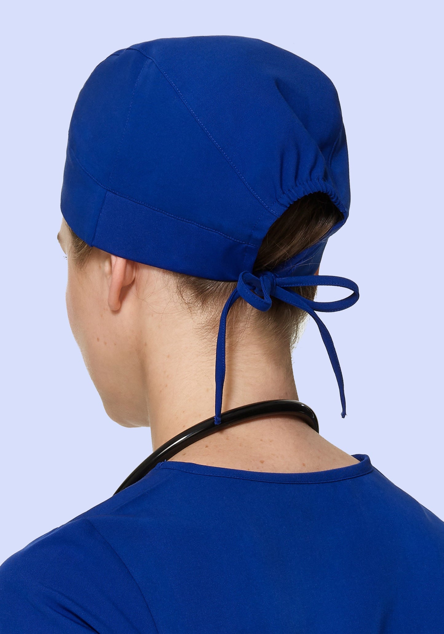 Contemporary Scrub Cap Galaxy Blue