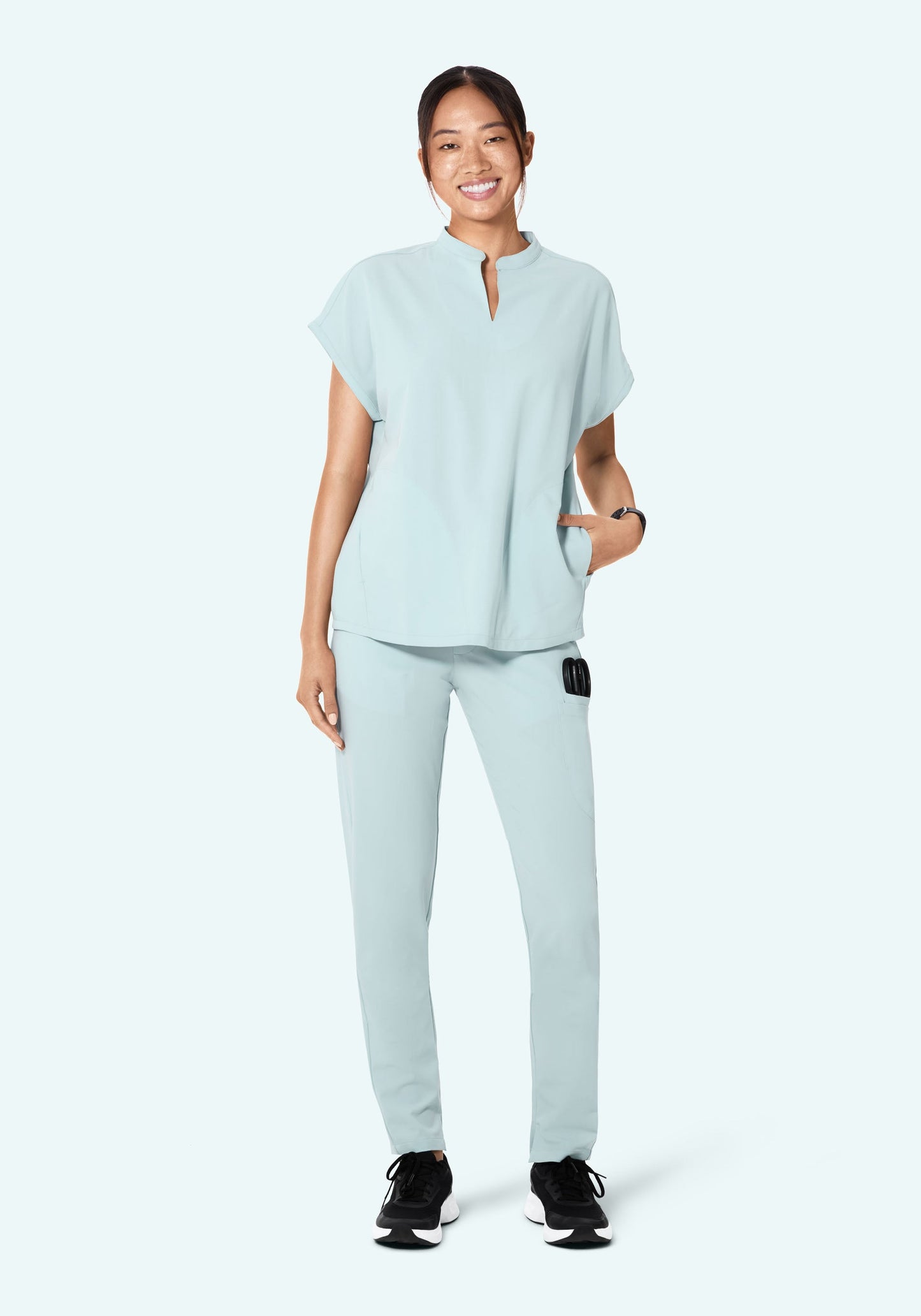 6 Pocket Slim Pants Sky