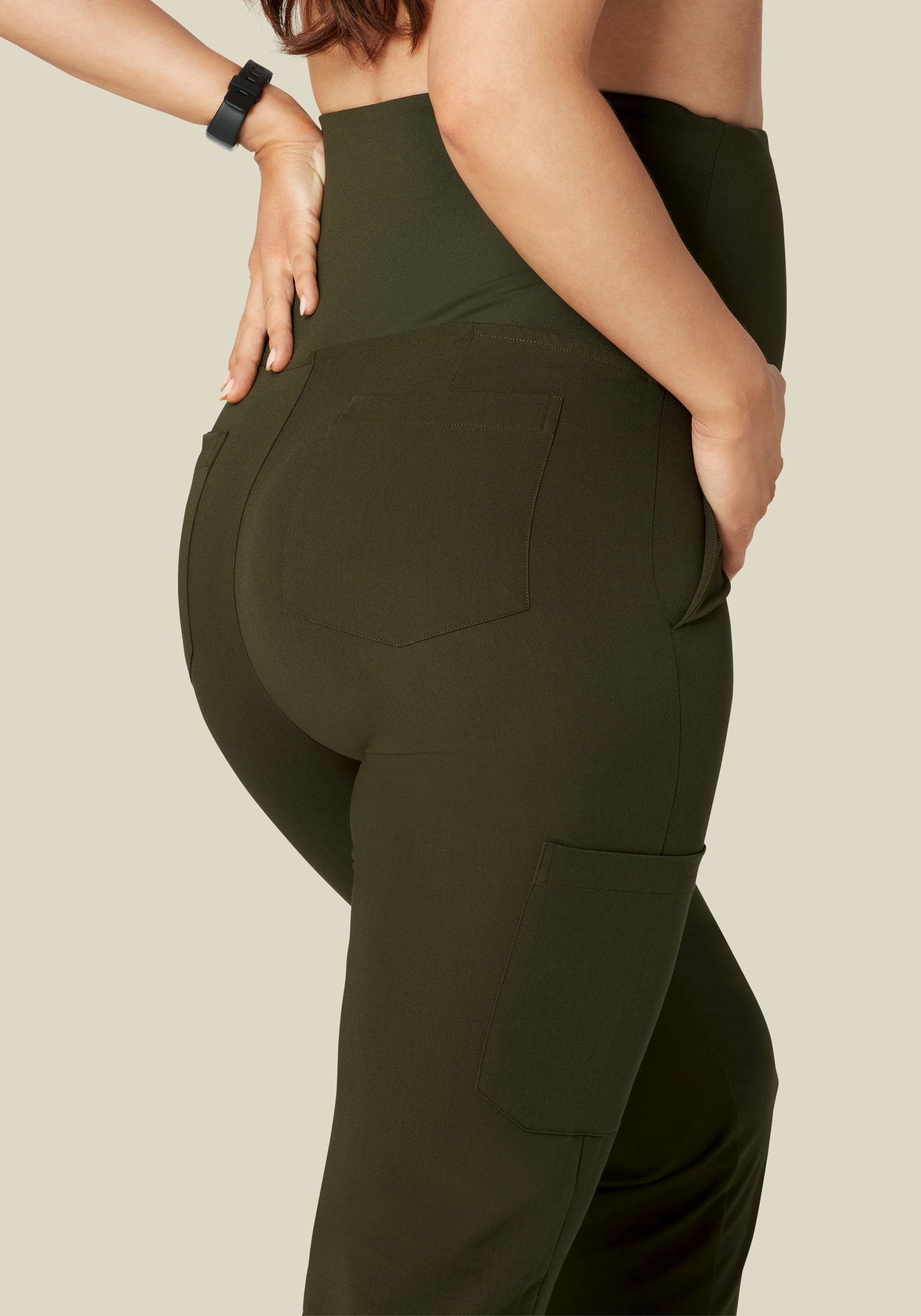 Maternity Cargos Olive