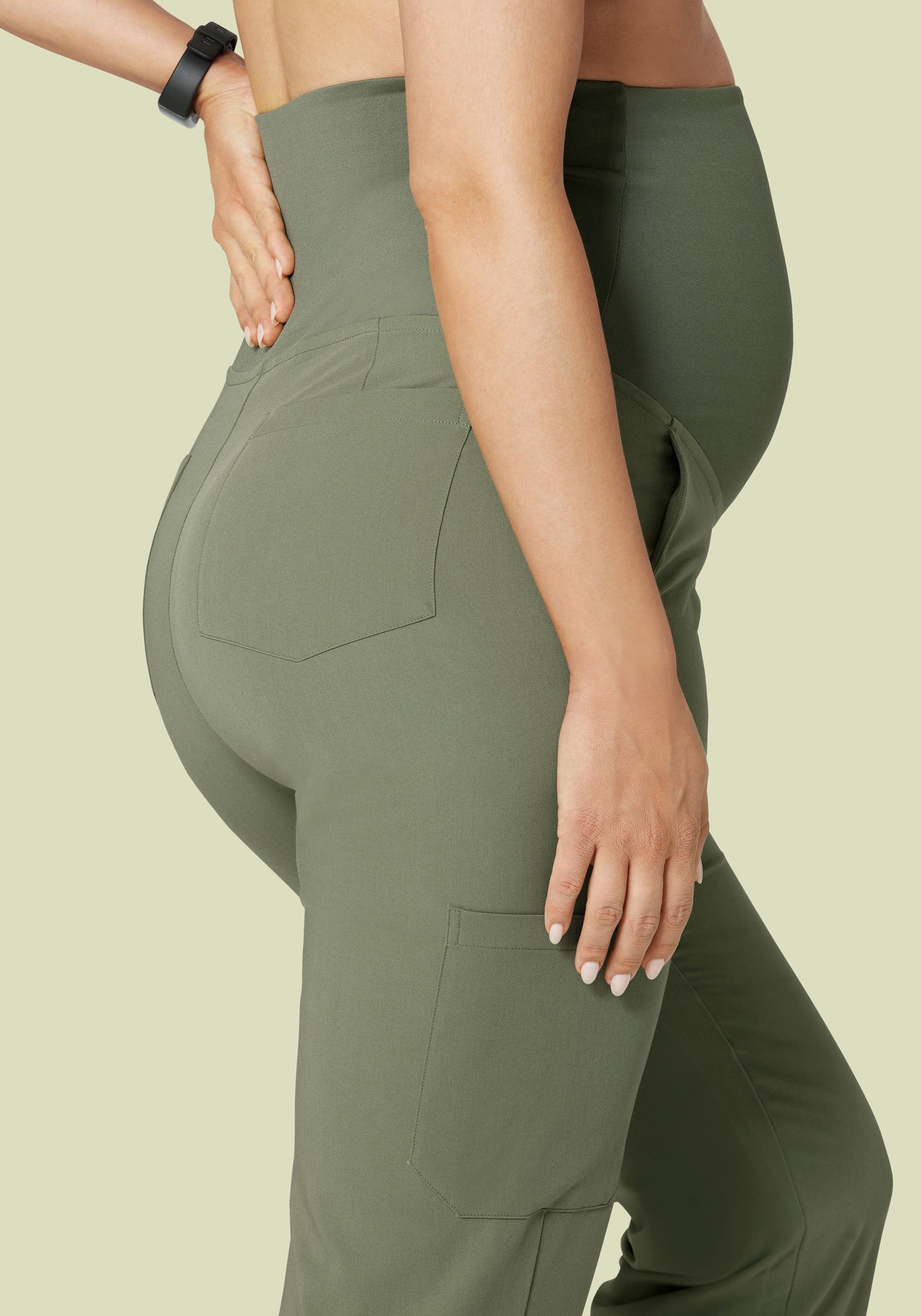 Maternity Joggers Sage