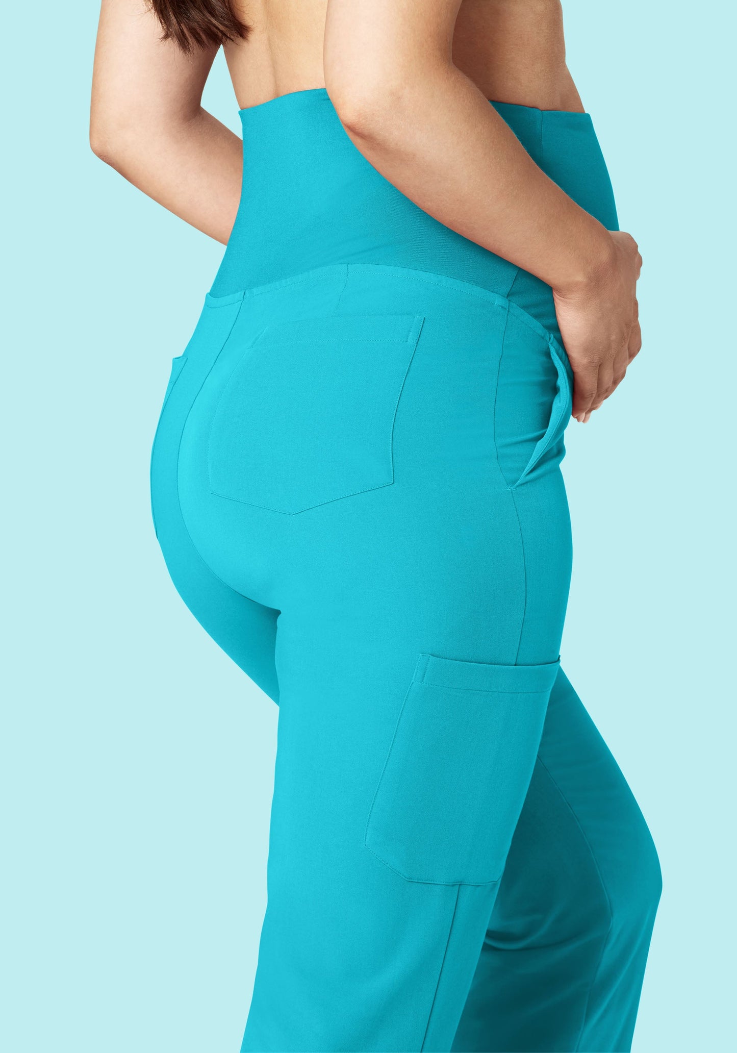 Maternity Cargos Teal