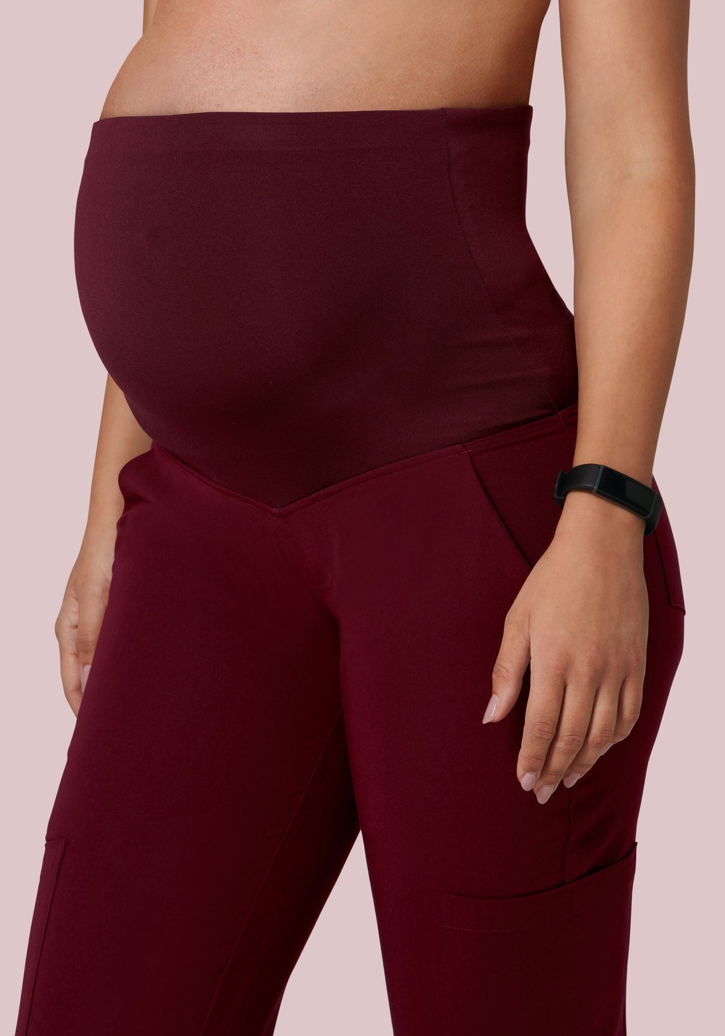 Maternity Joggers Wine