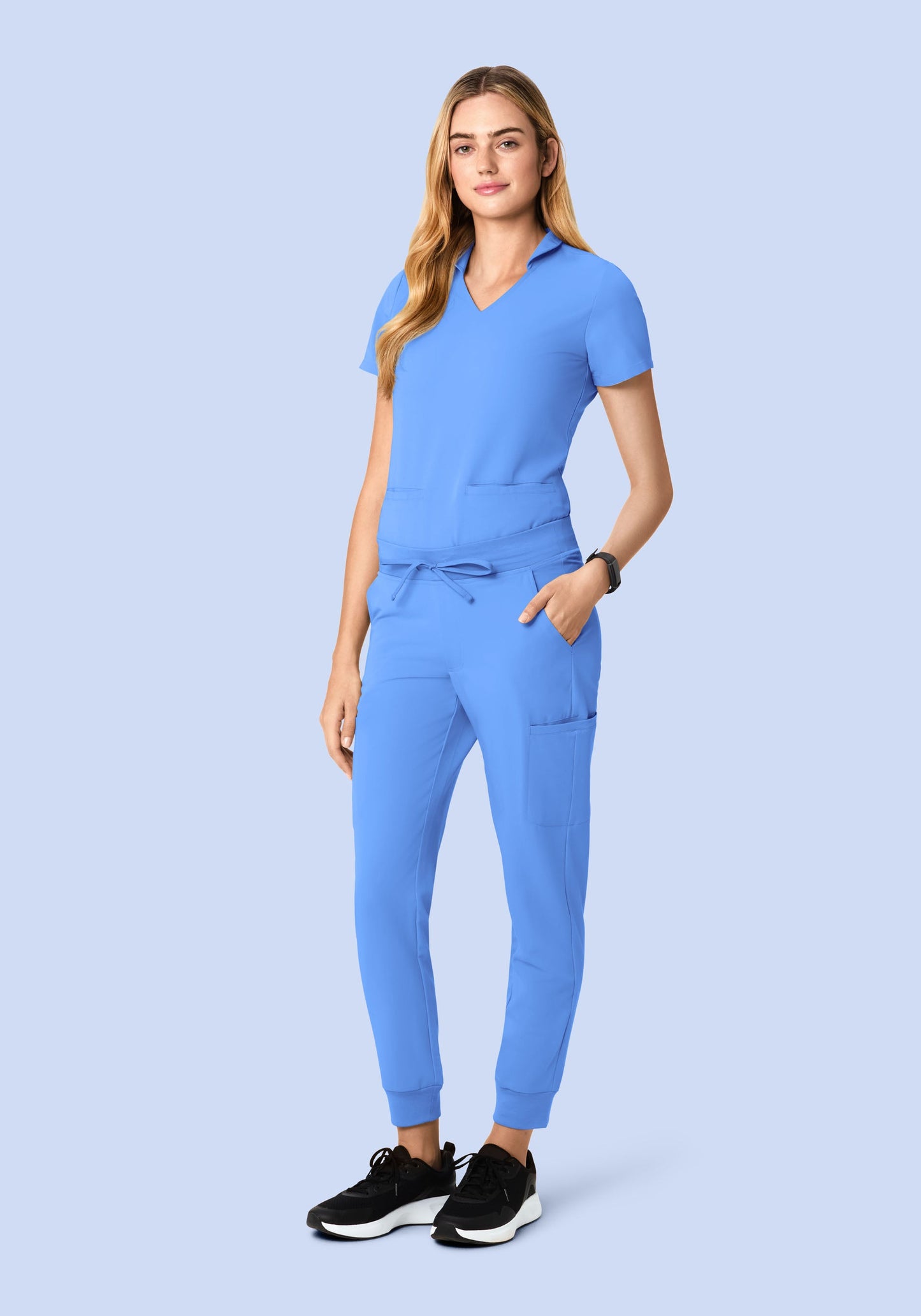 11 Pocket Joggers Ceil Blue