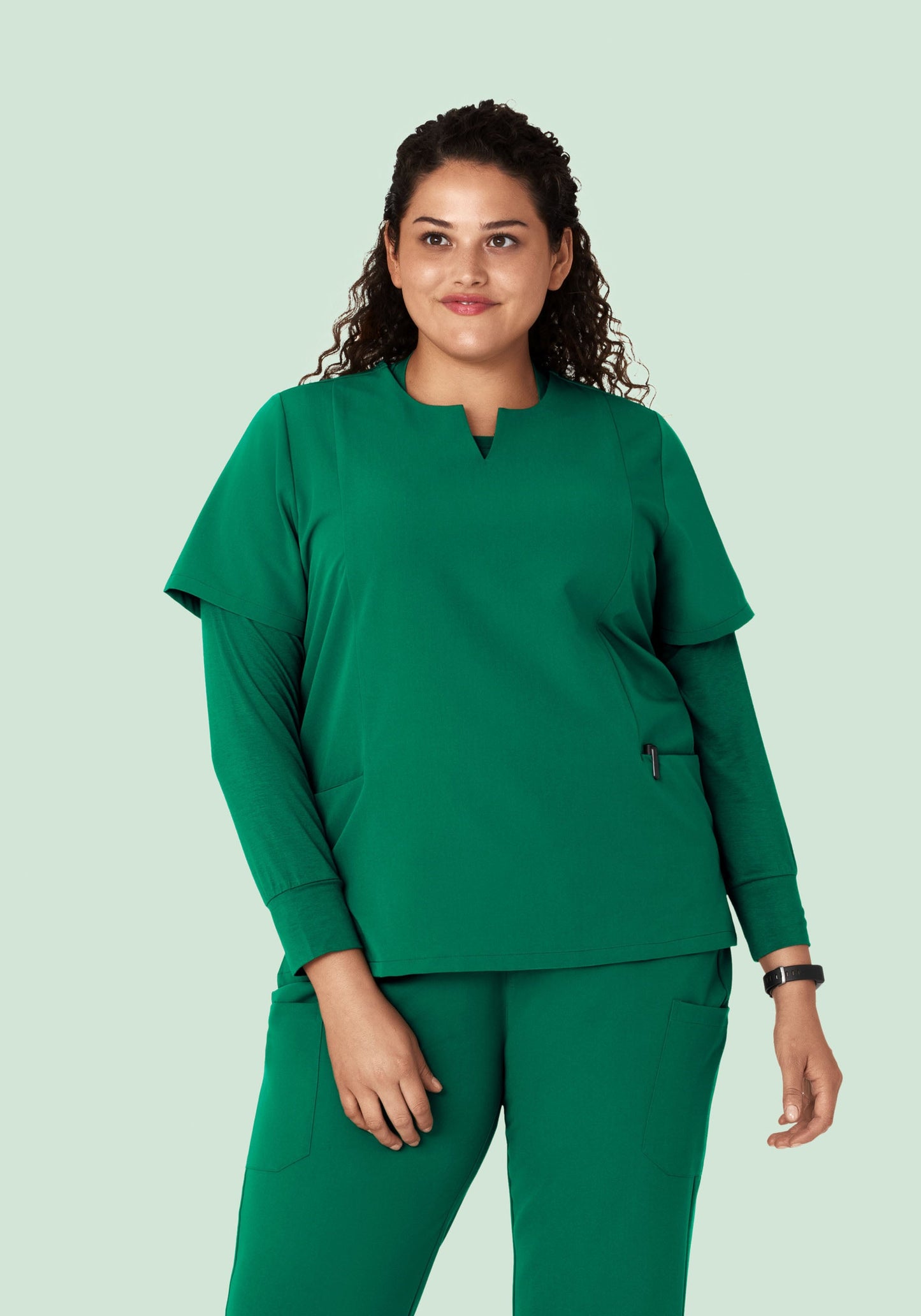 Women's Underscrubs Envy Green