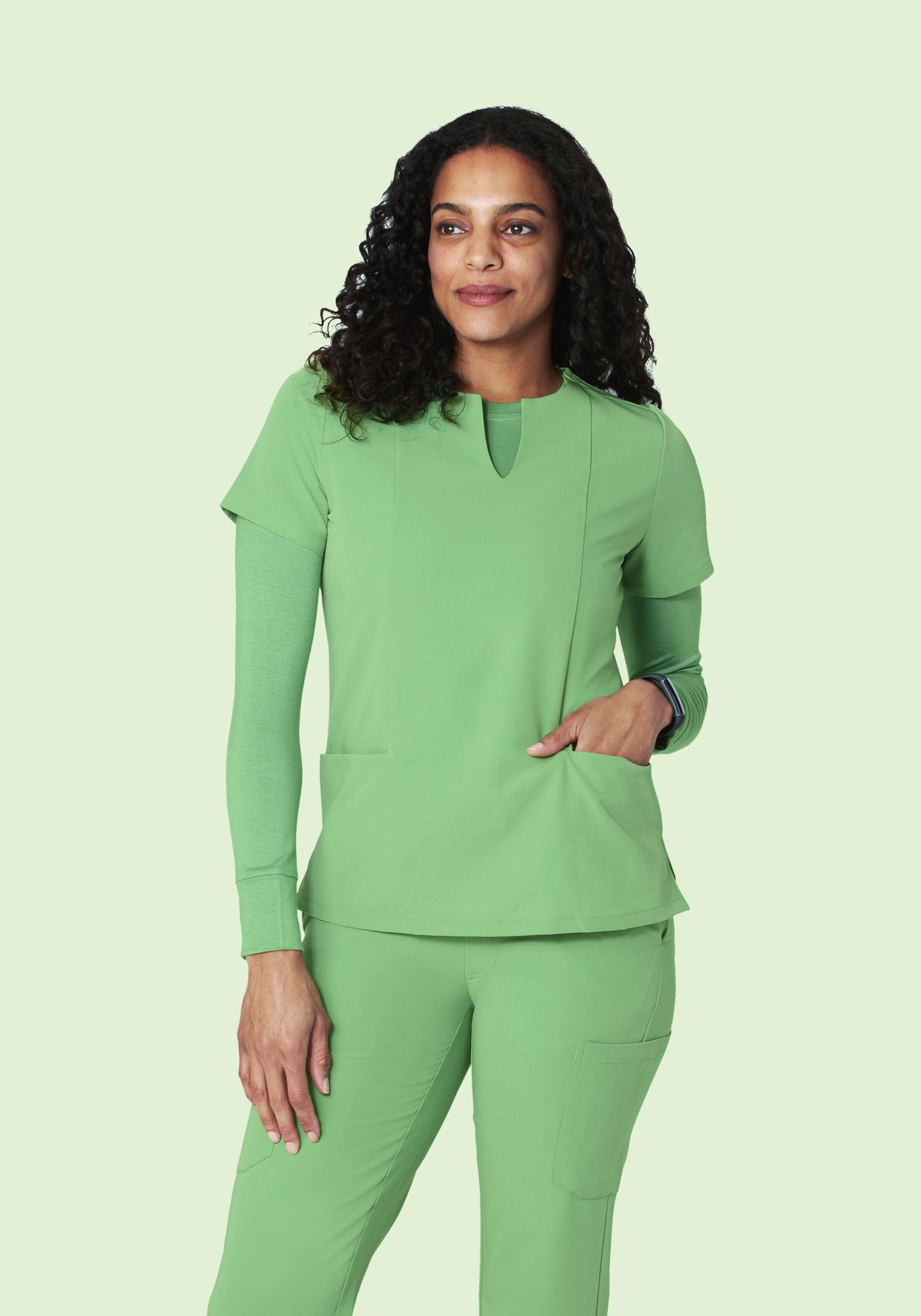 Women's Underscrubs Aloe