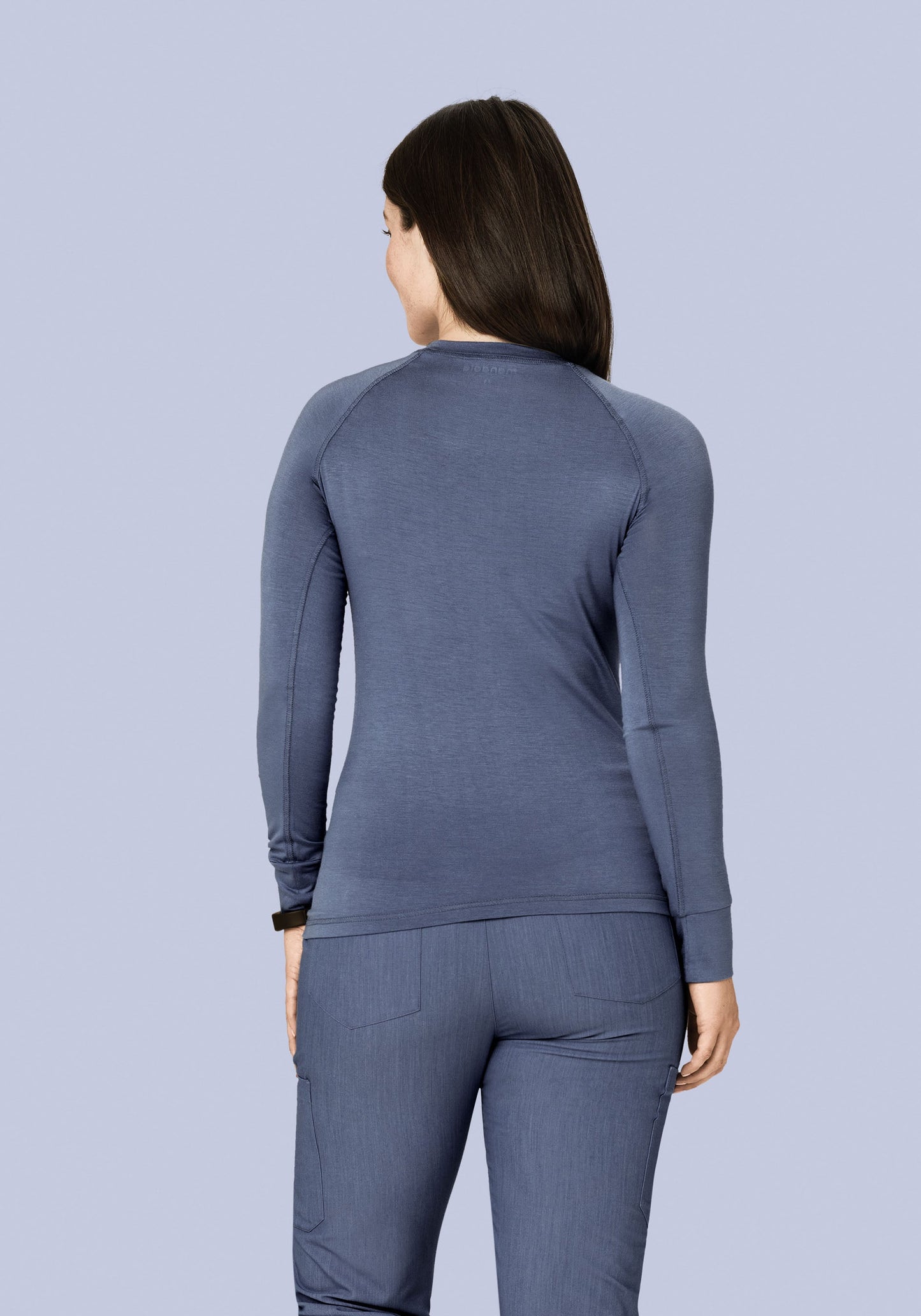 Women's Underscrubs Heather Denim