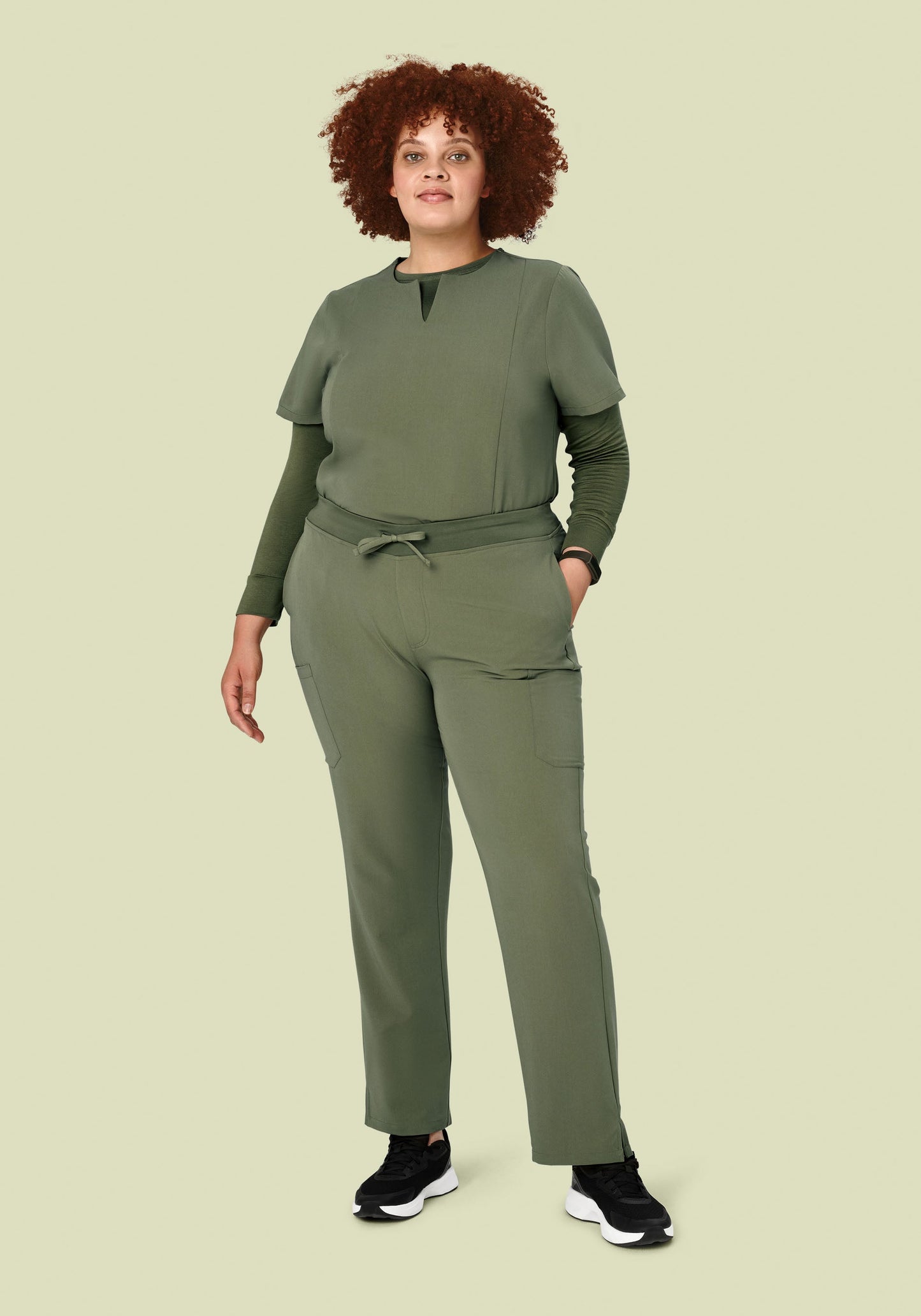 Women's Underscrubs Sage