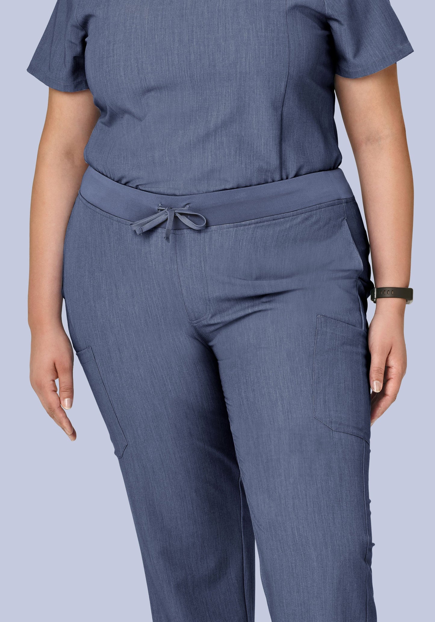 9 Pocket Cargo Pants Heather Denim