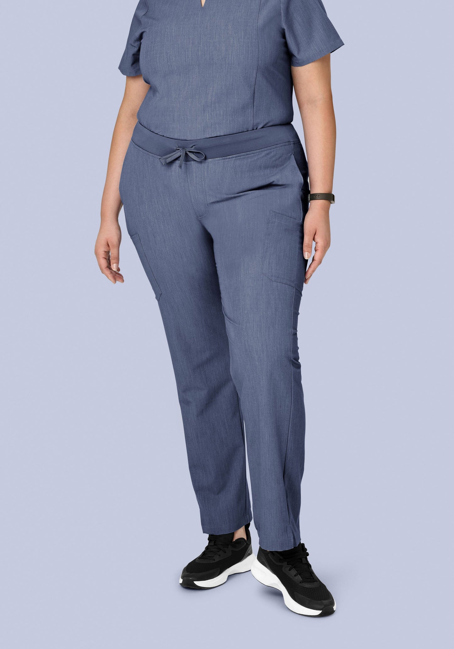 9 Pocket Cargo Pants Heather Denim