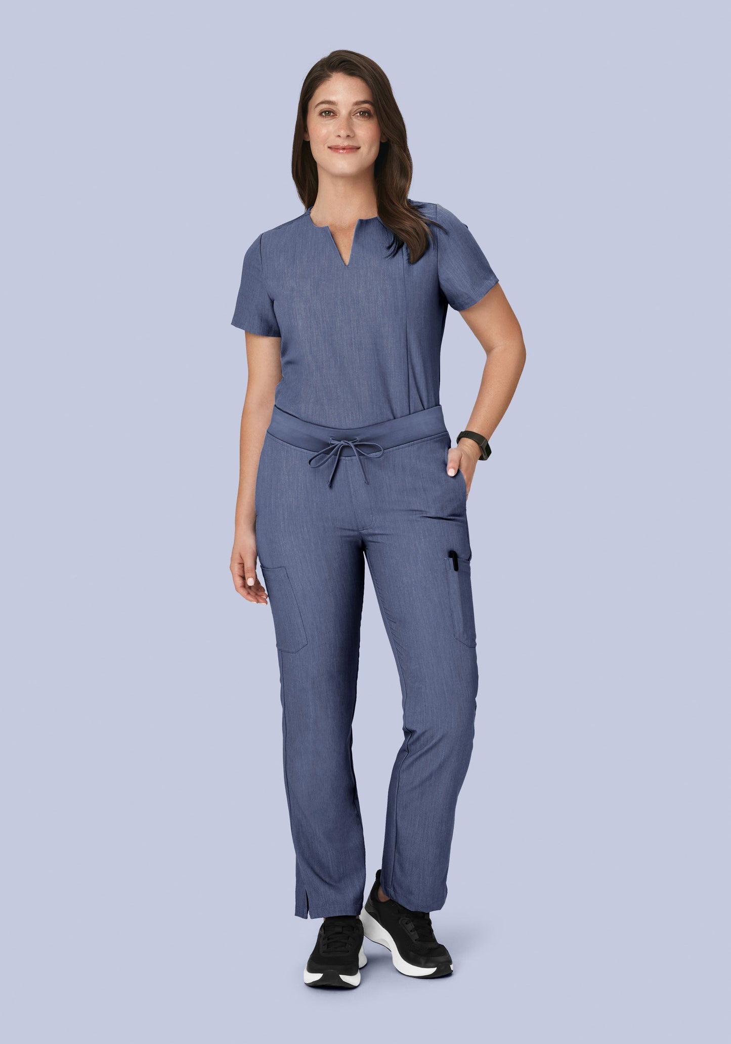 9 Pocket Cargo Pants Heather Denim