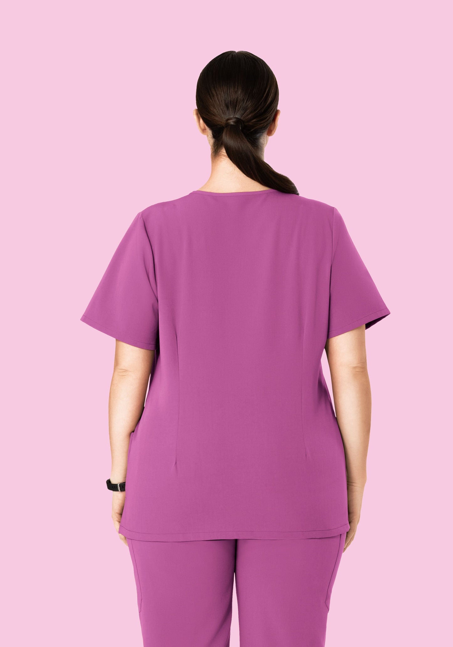 5 Pocket Notch Neck Top Cosmic