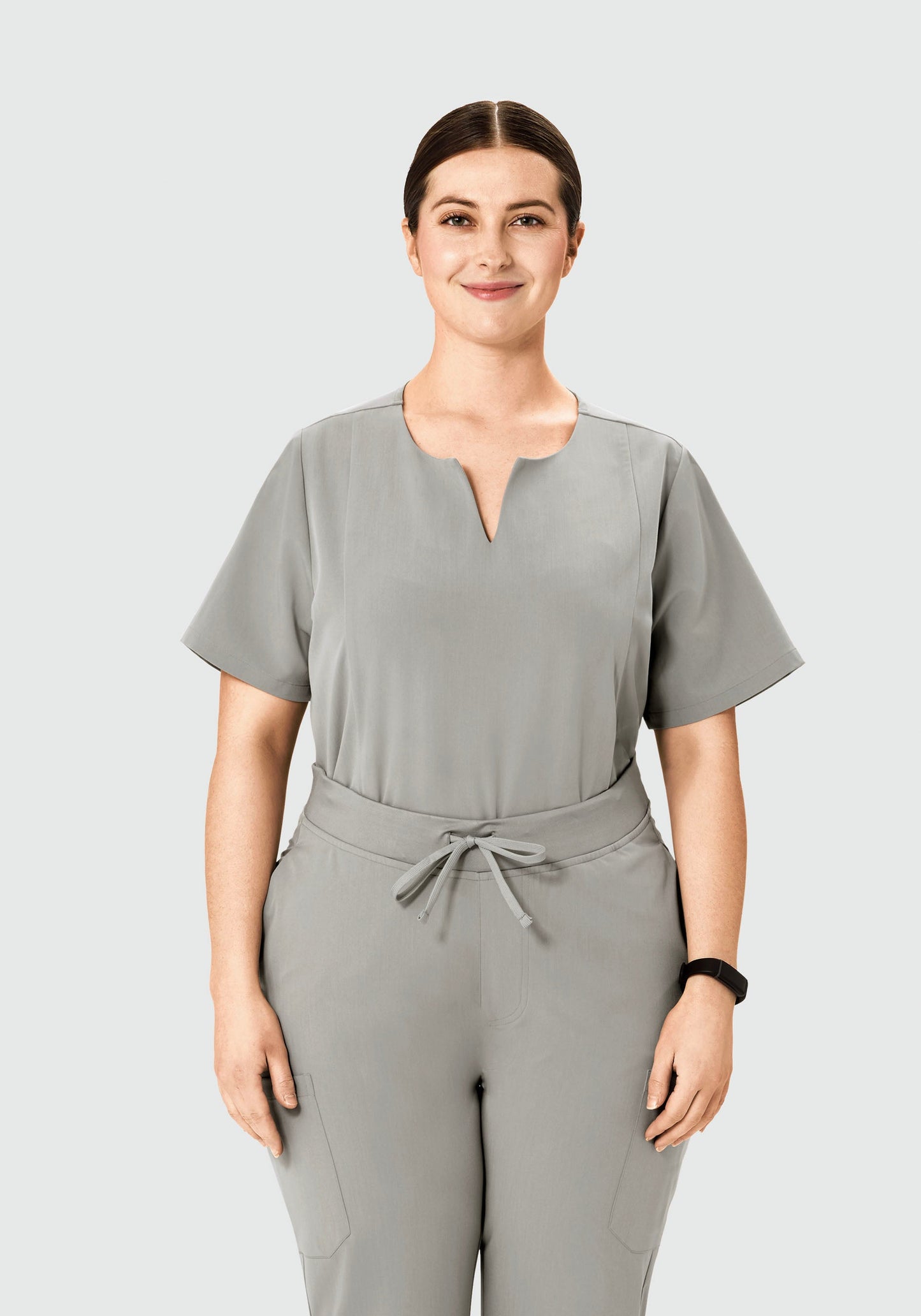 5 Pocket Notch Neck Top Flint