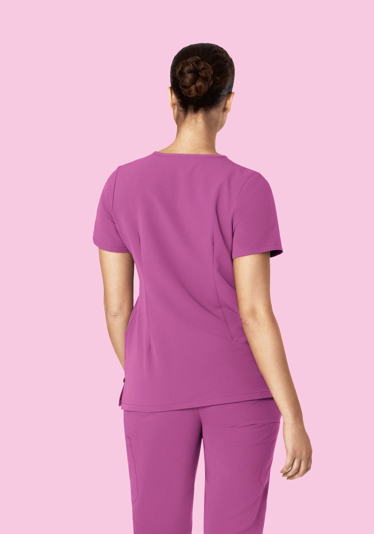 5 Pocket Notch Neck Top Cosmic