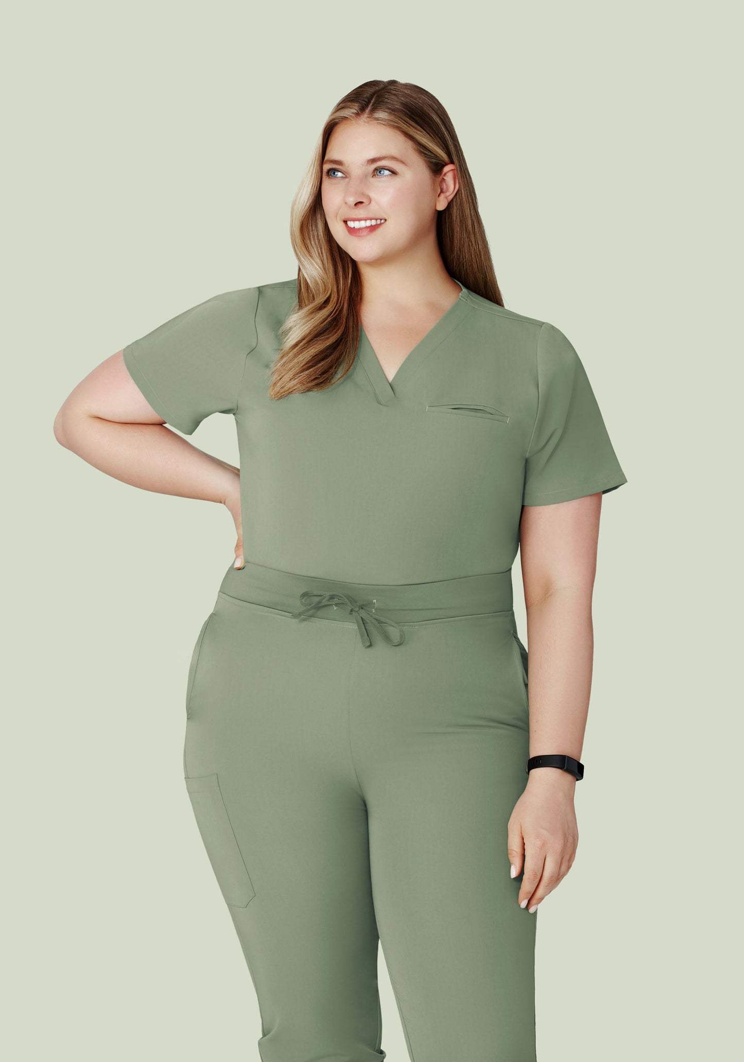 One Pocket Top Cool Sage