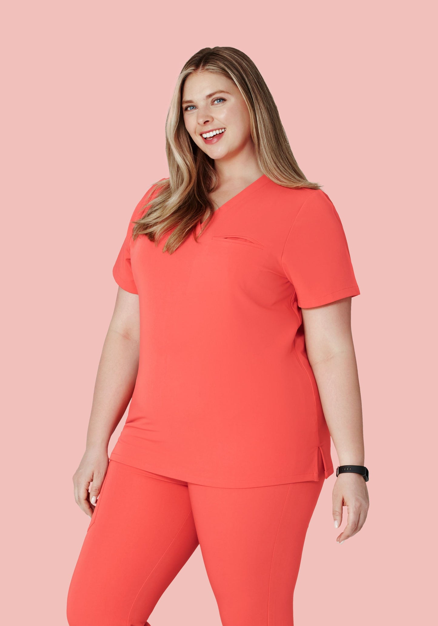 One Pocket Top Sunkissed Coral