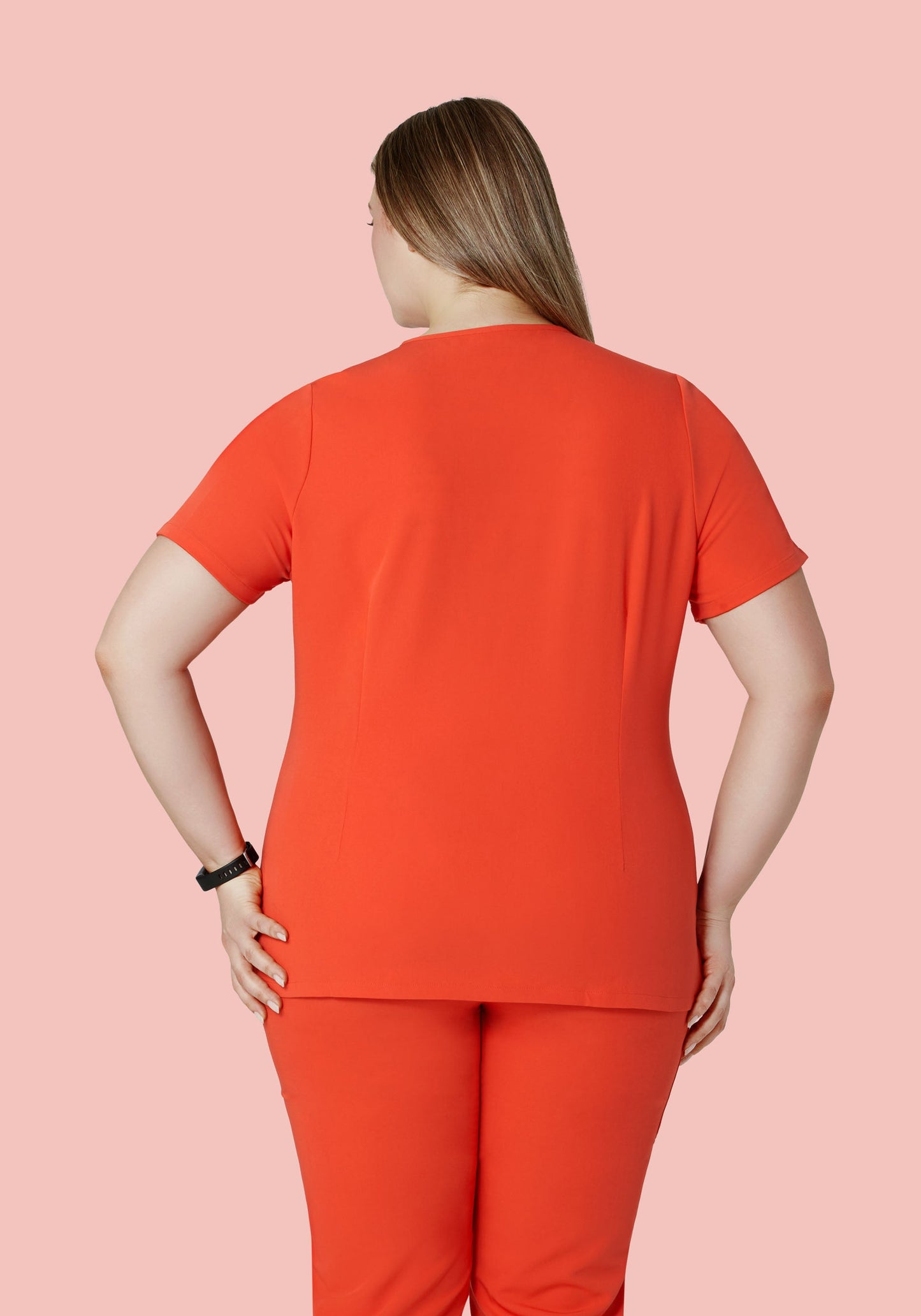 One Pocket Top Sunset Orange