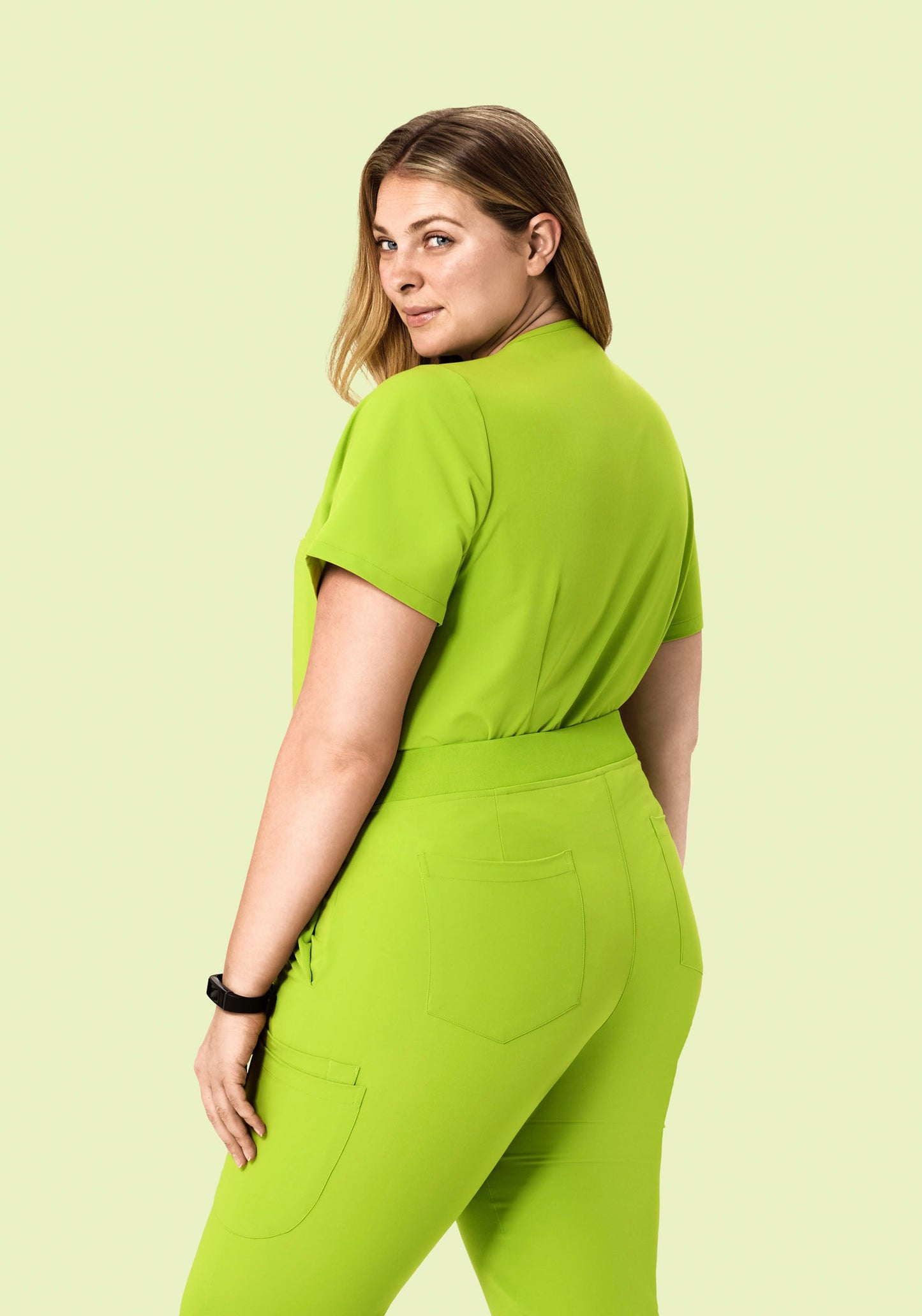 One Pocket Top Apple Green