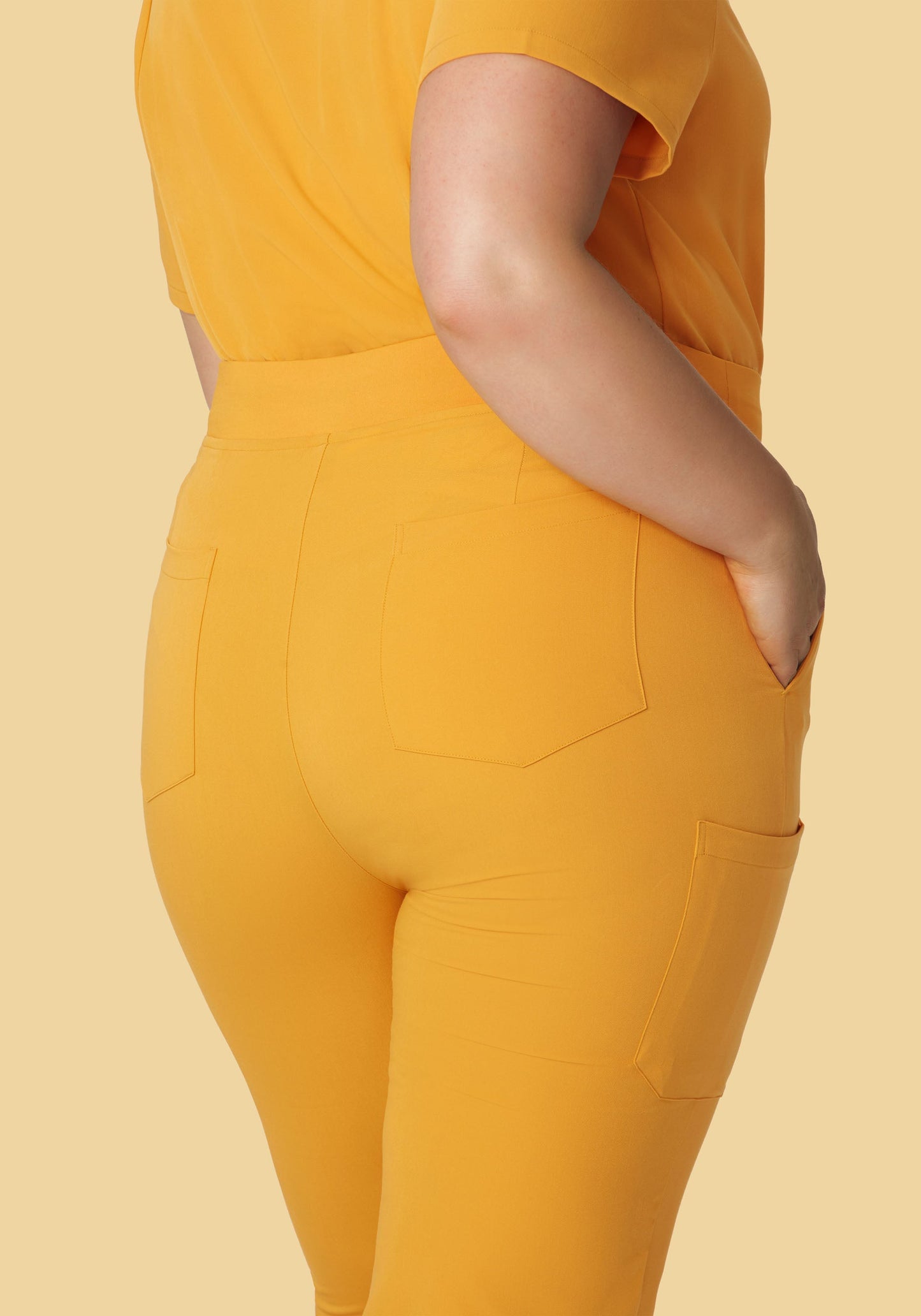 High Waisted Joggers Honey