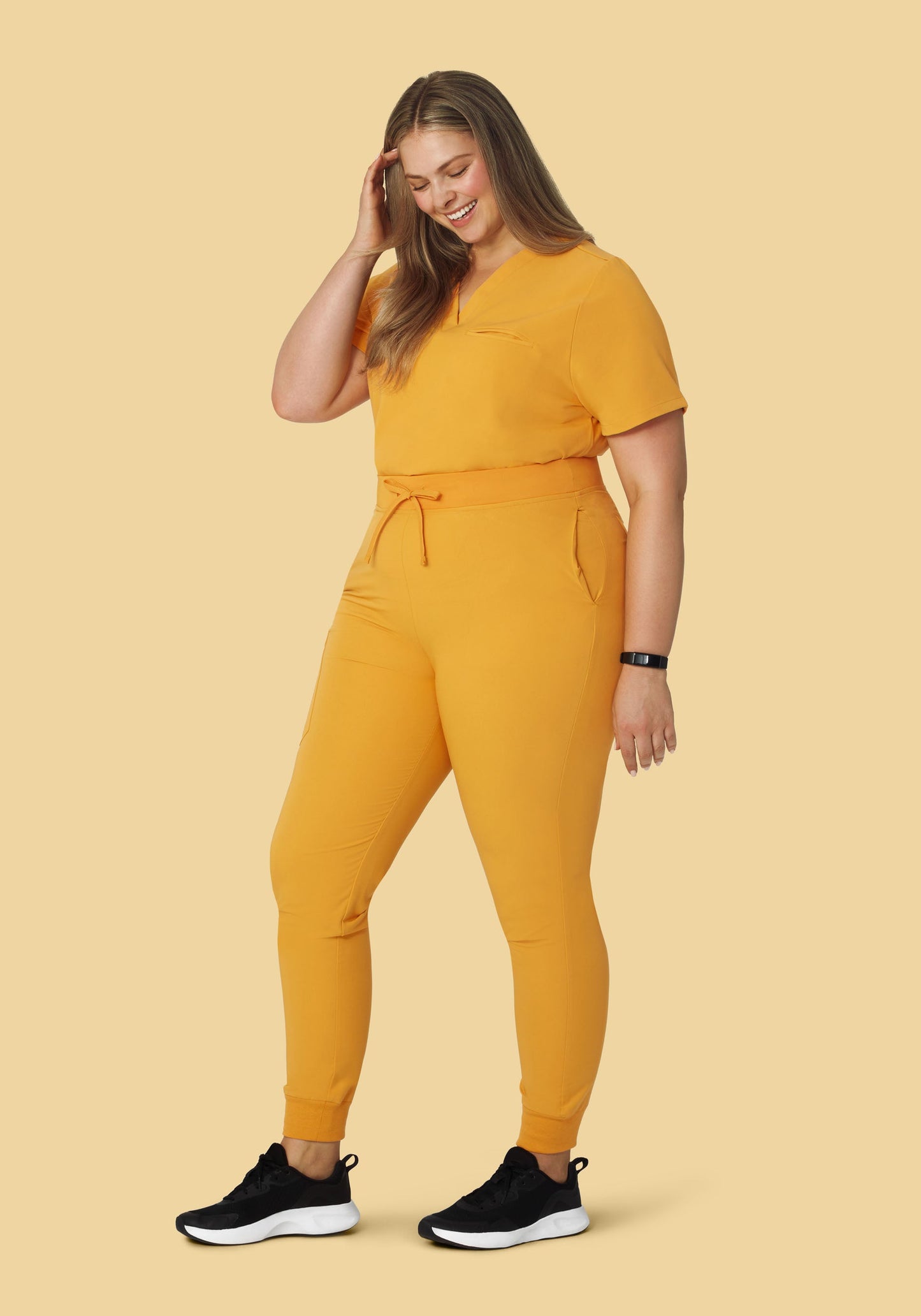 High Waisted Joggers Honey