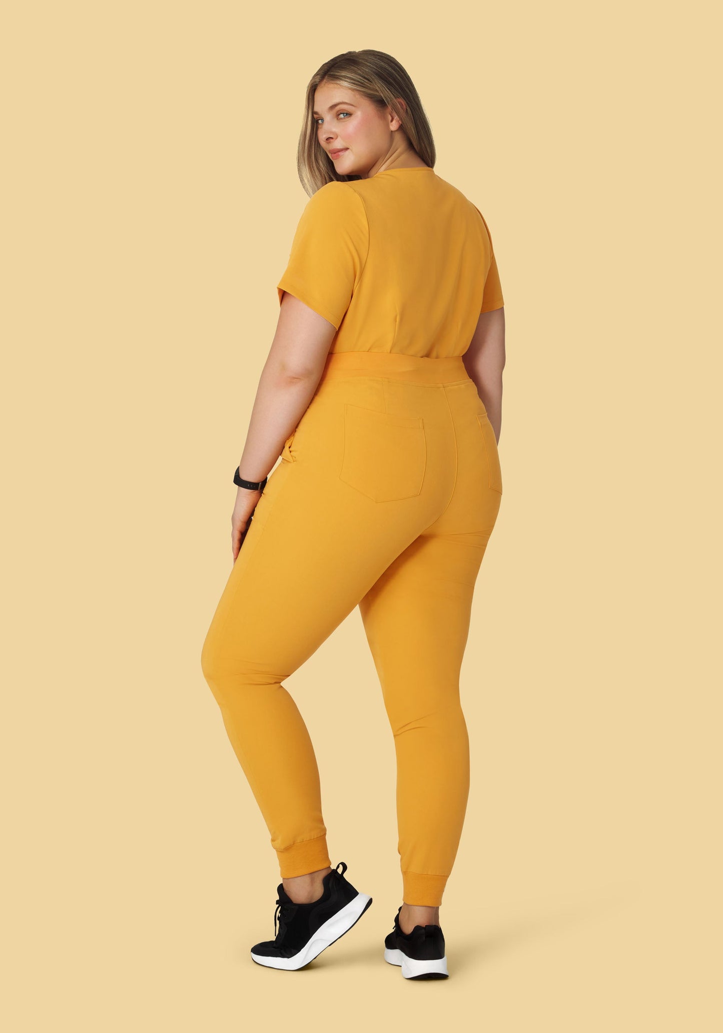 High Waisted Joggers Honey