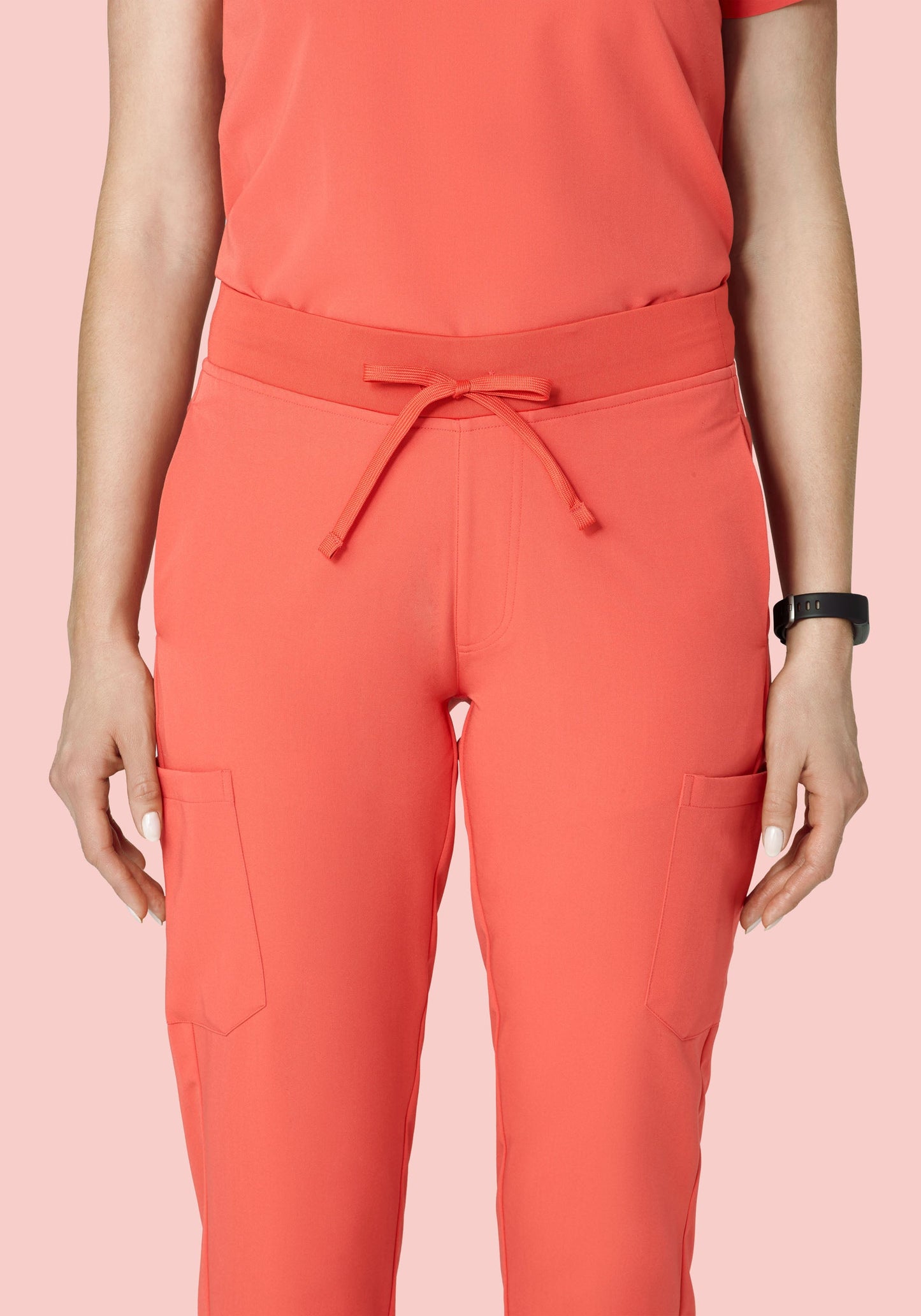 9 Pocket Joggers Coral