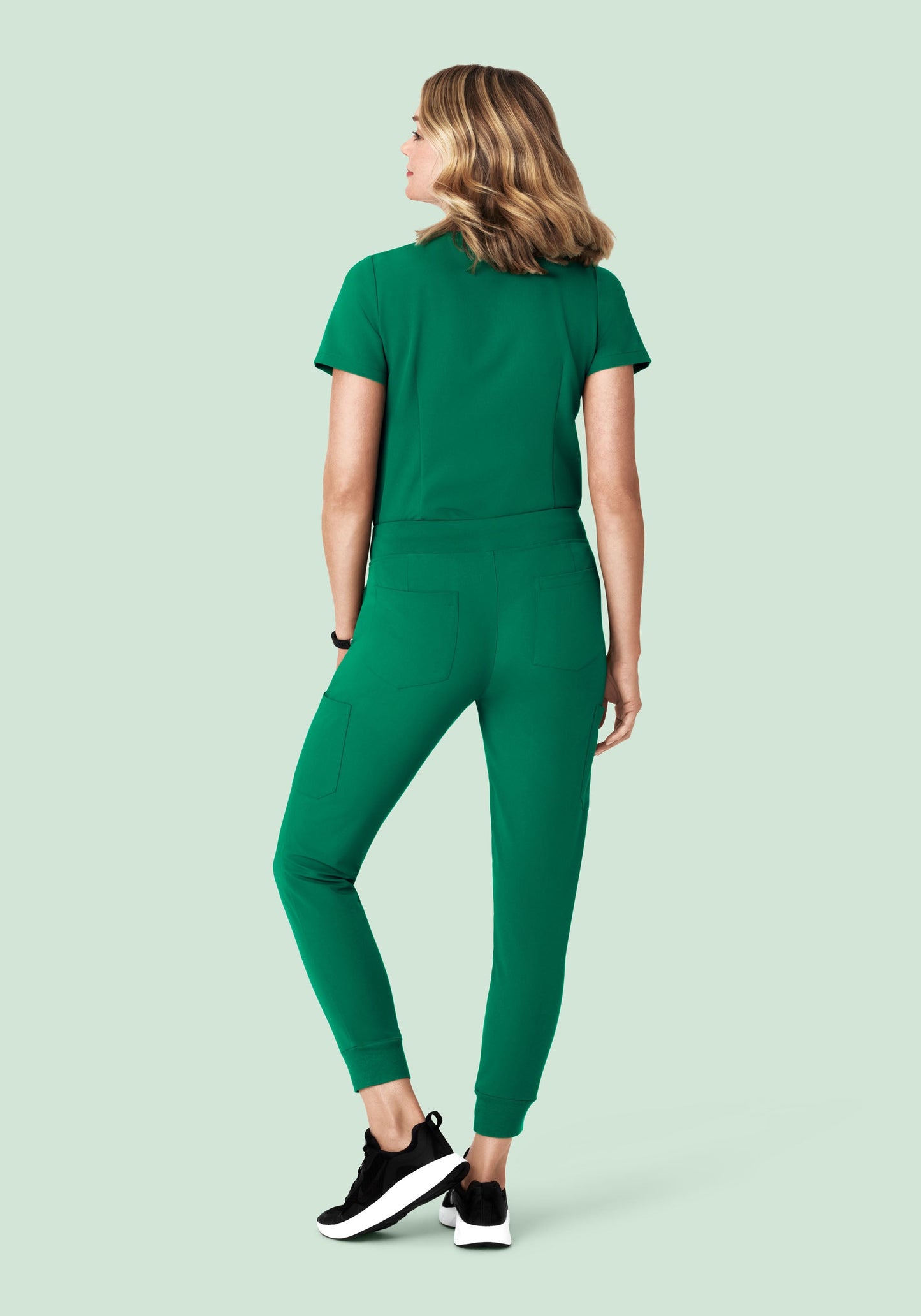 9 Pocket Joggers Envy Green