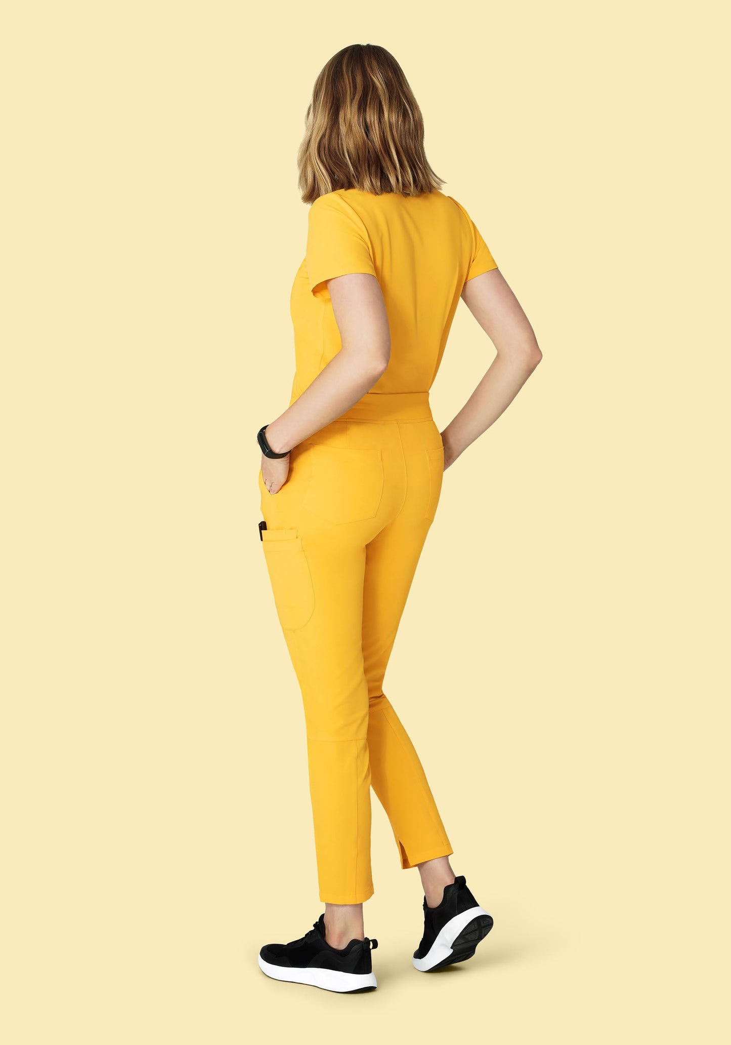 6 Pocket Slim Pants Daffodil