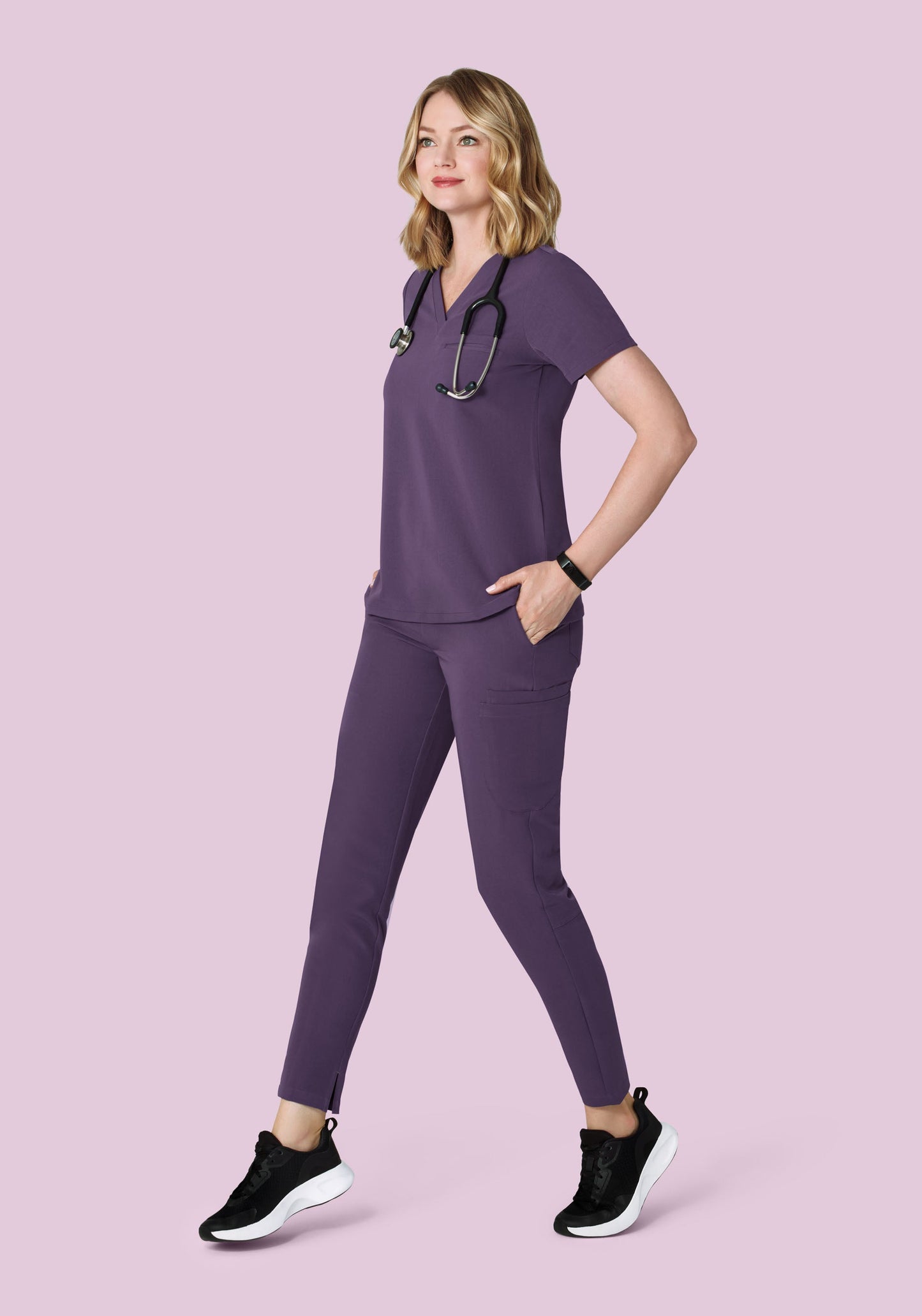 One Pocket Top Deep Dewberry