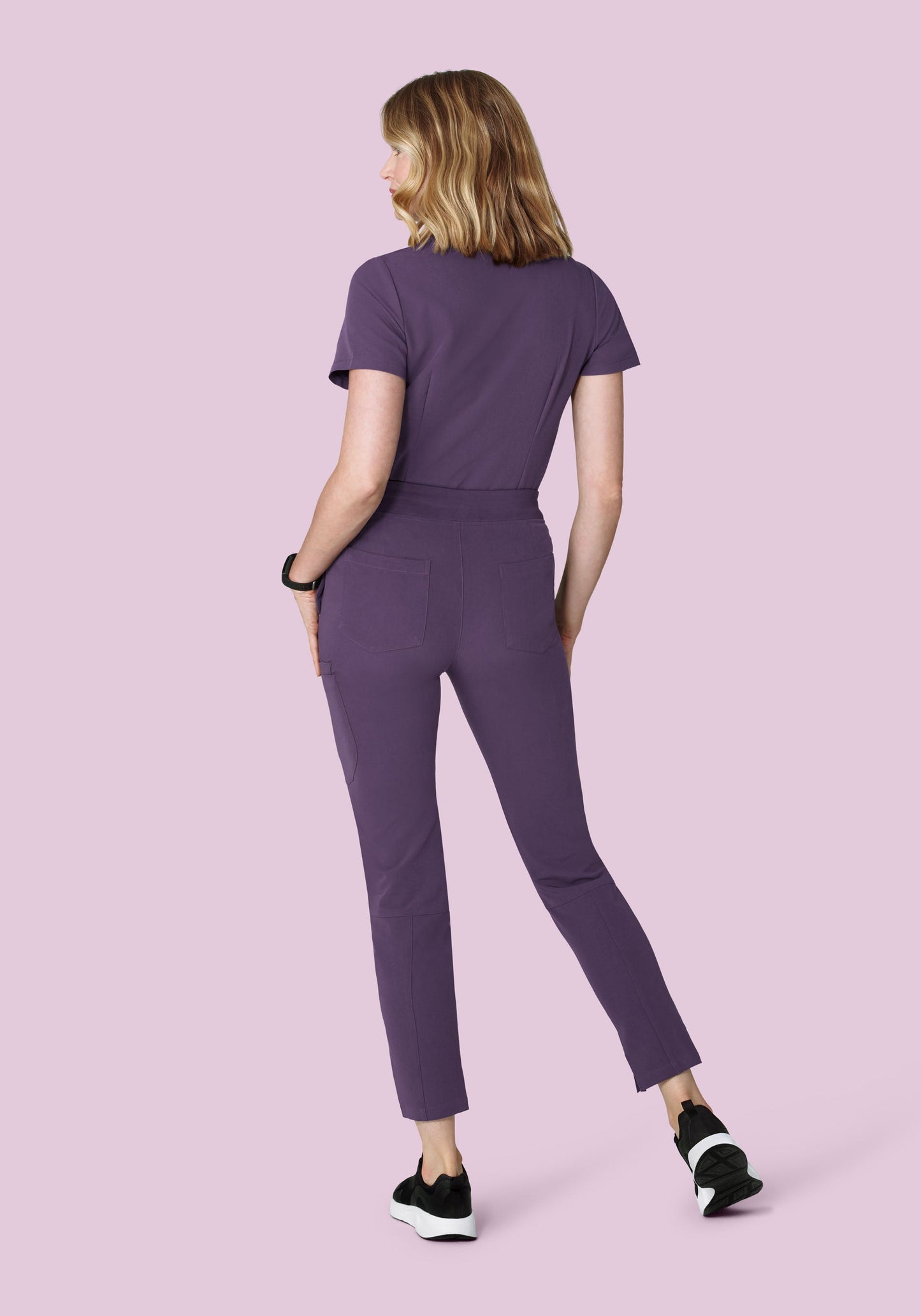 6 Pocket Slim Pants Deep Dewberry