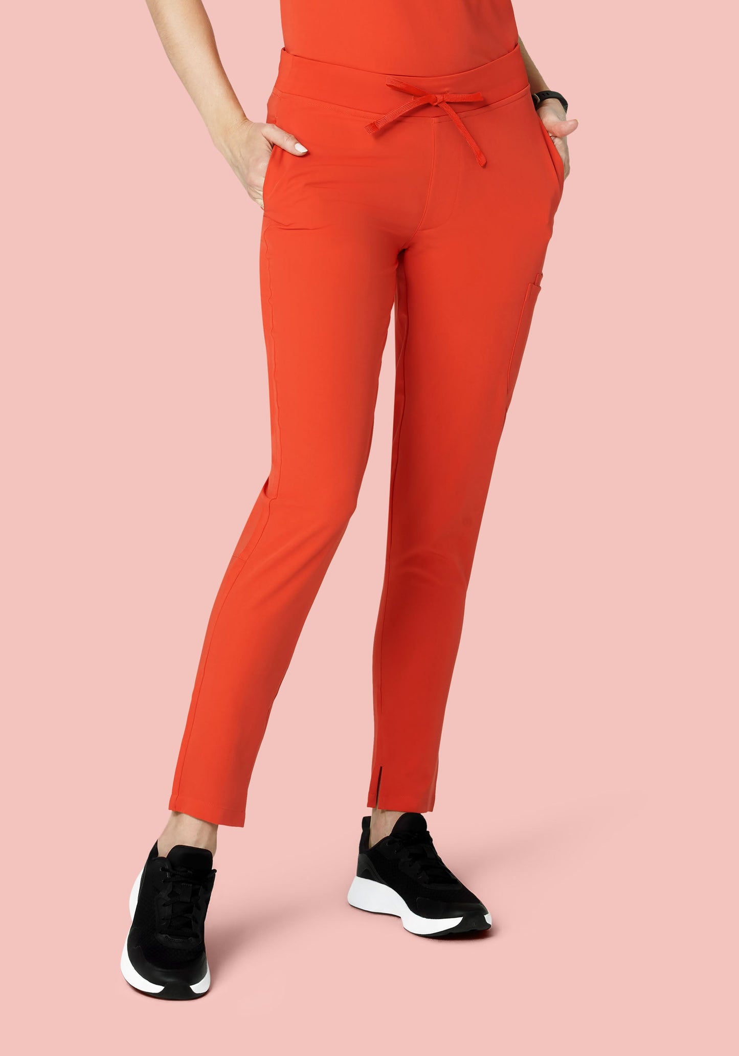 6 Pocket Slim Pants Sunset Orange