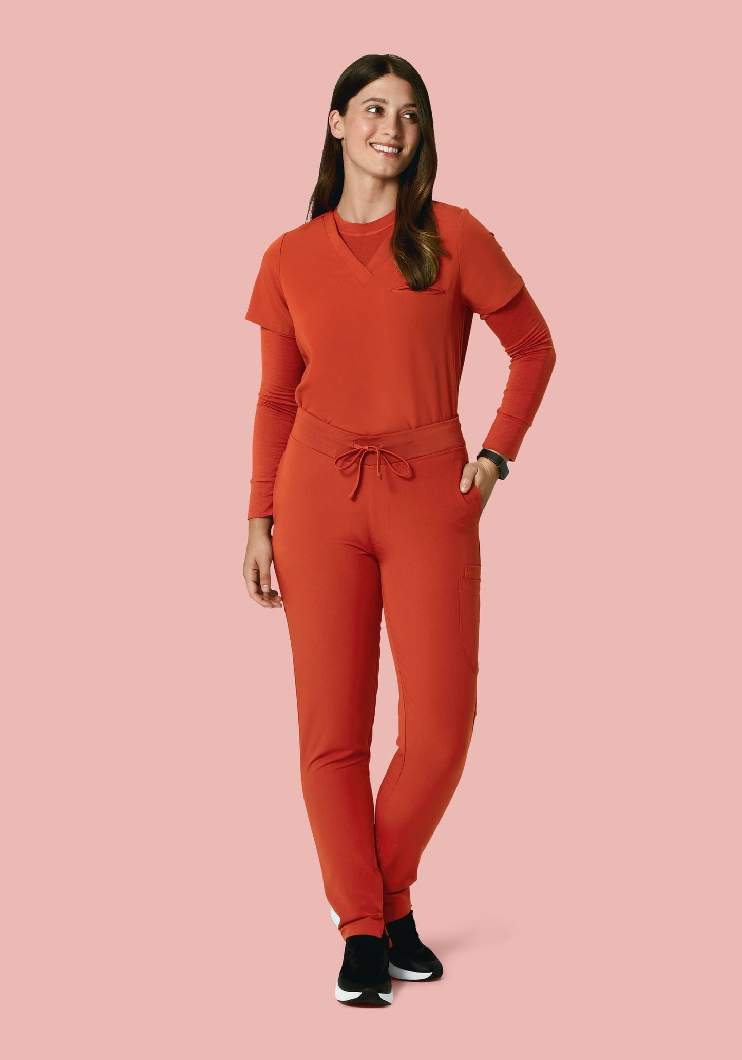 Women's Underscrubs Rust