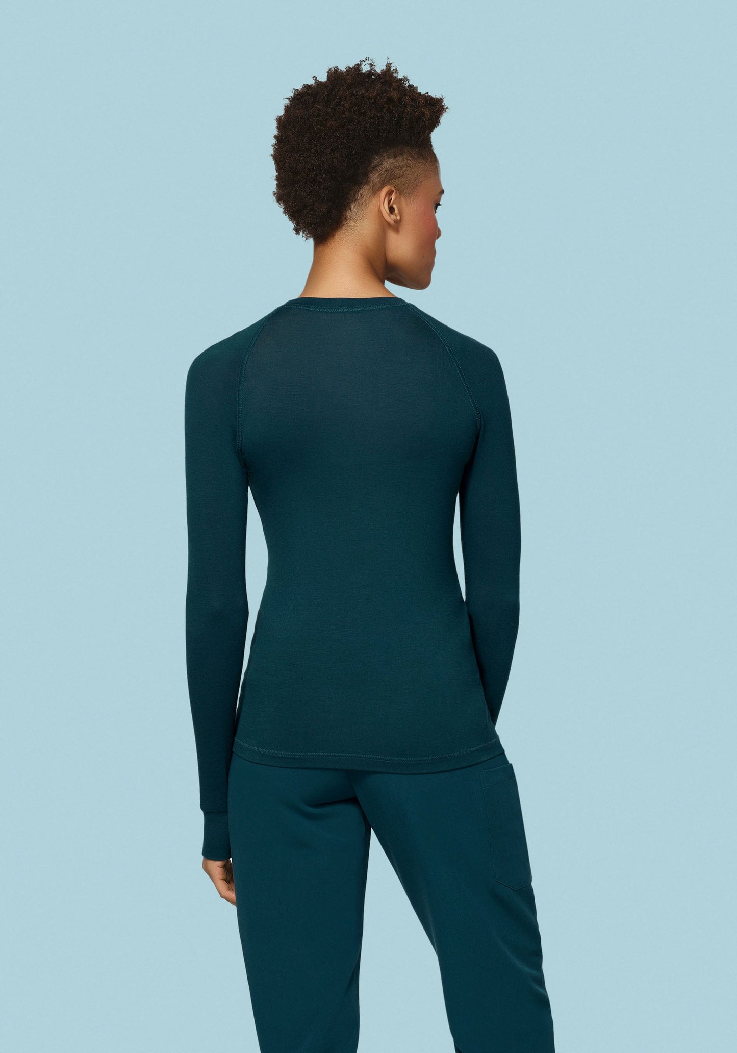 Women's Underscrubs Caribbean Blue