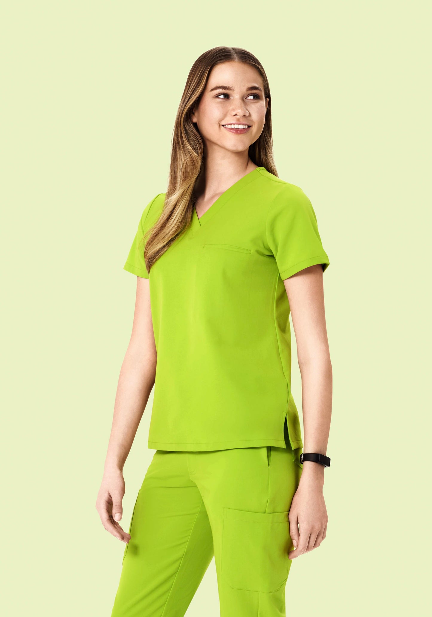 One Pocket Top Apple Green