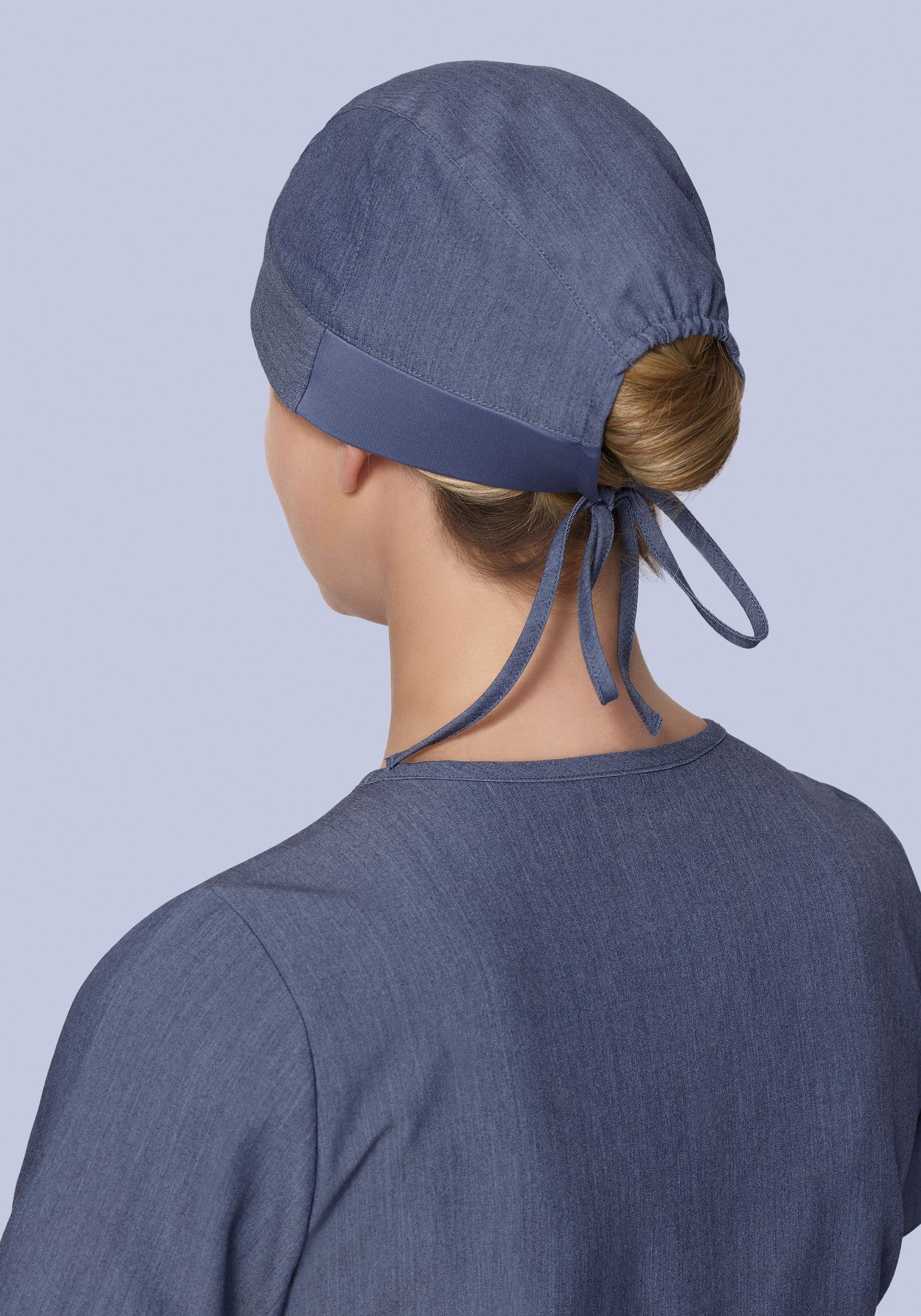 Contemporary Scrub Cap Heather Denim