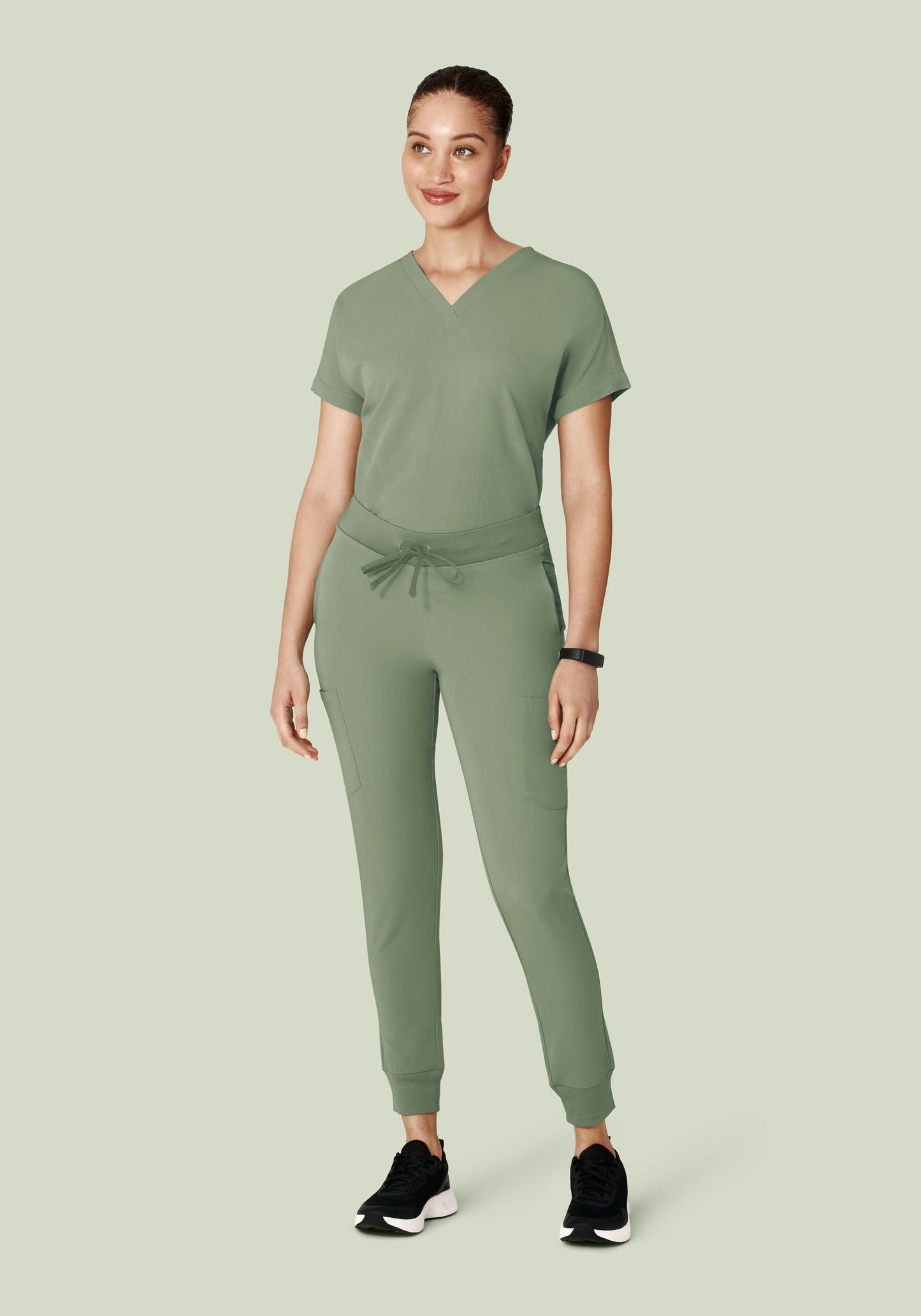 9 Pocket Joggers Cool Sage