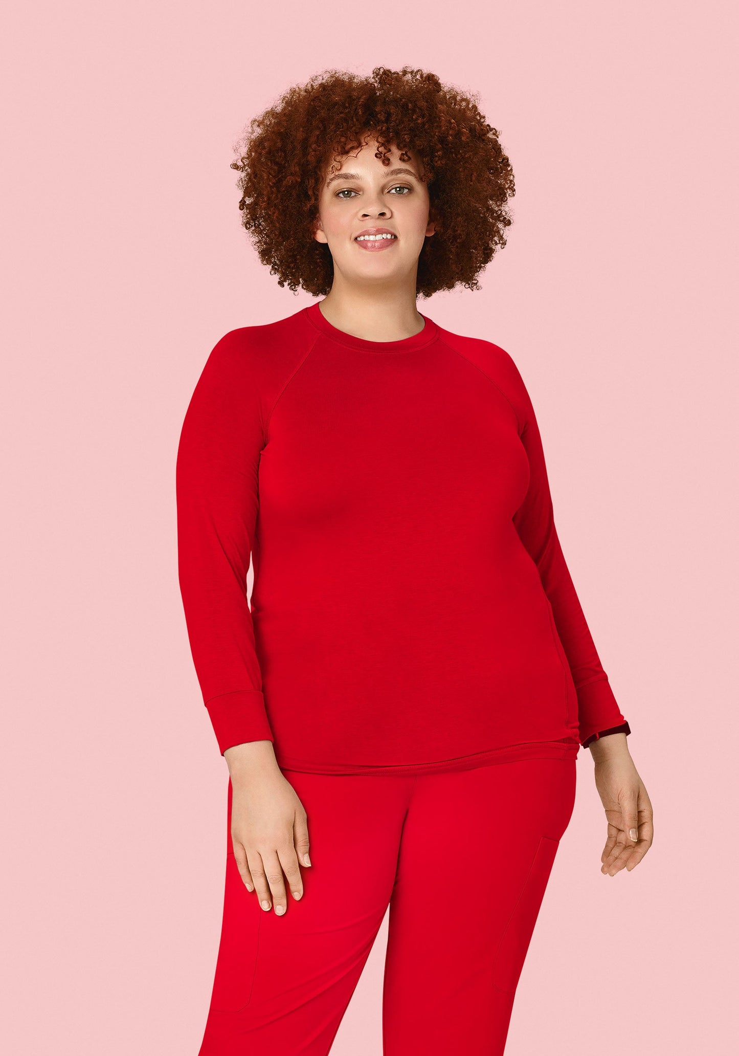 Women's Underscrubs Candy Red