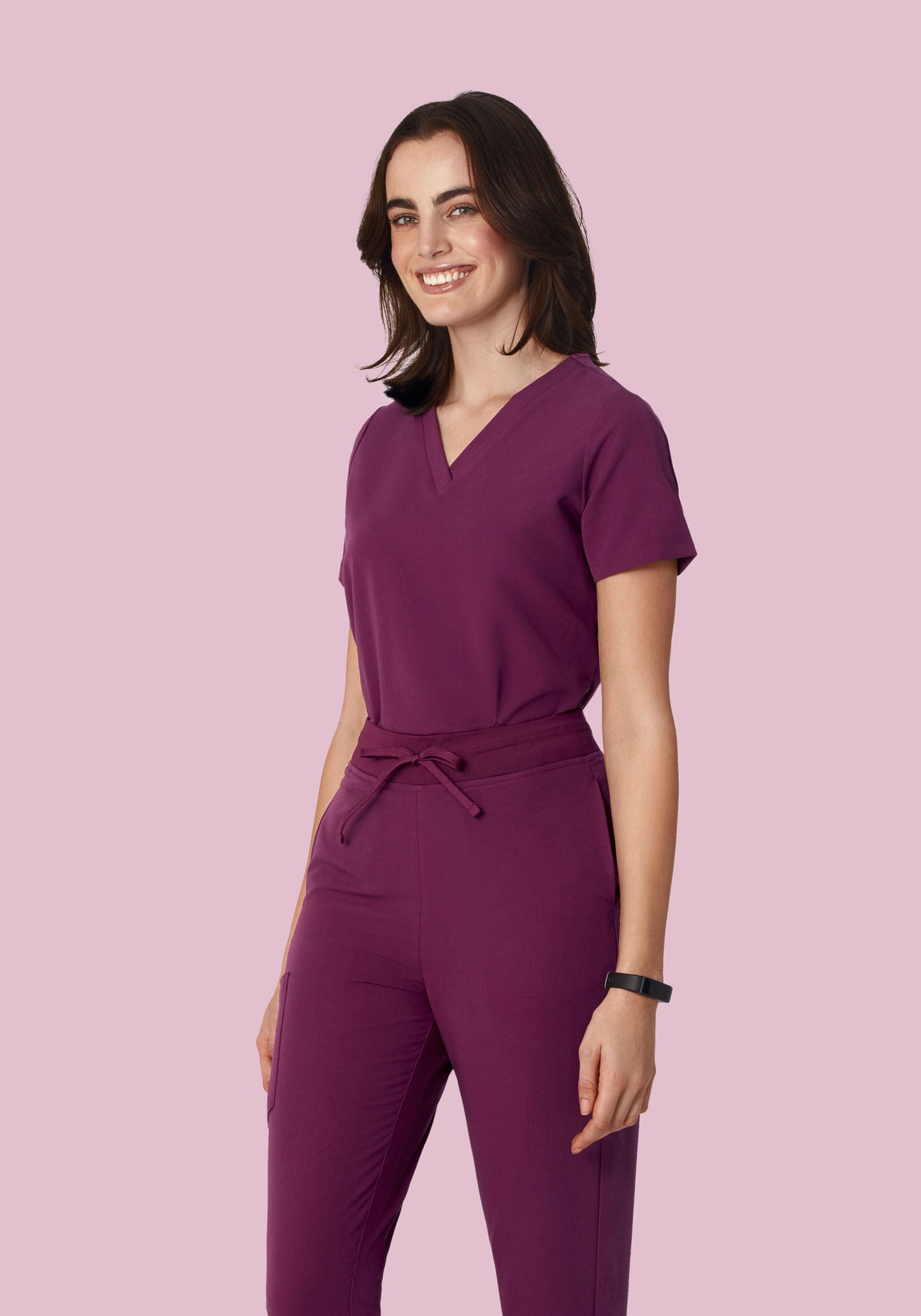 6 Pocket Top Plum