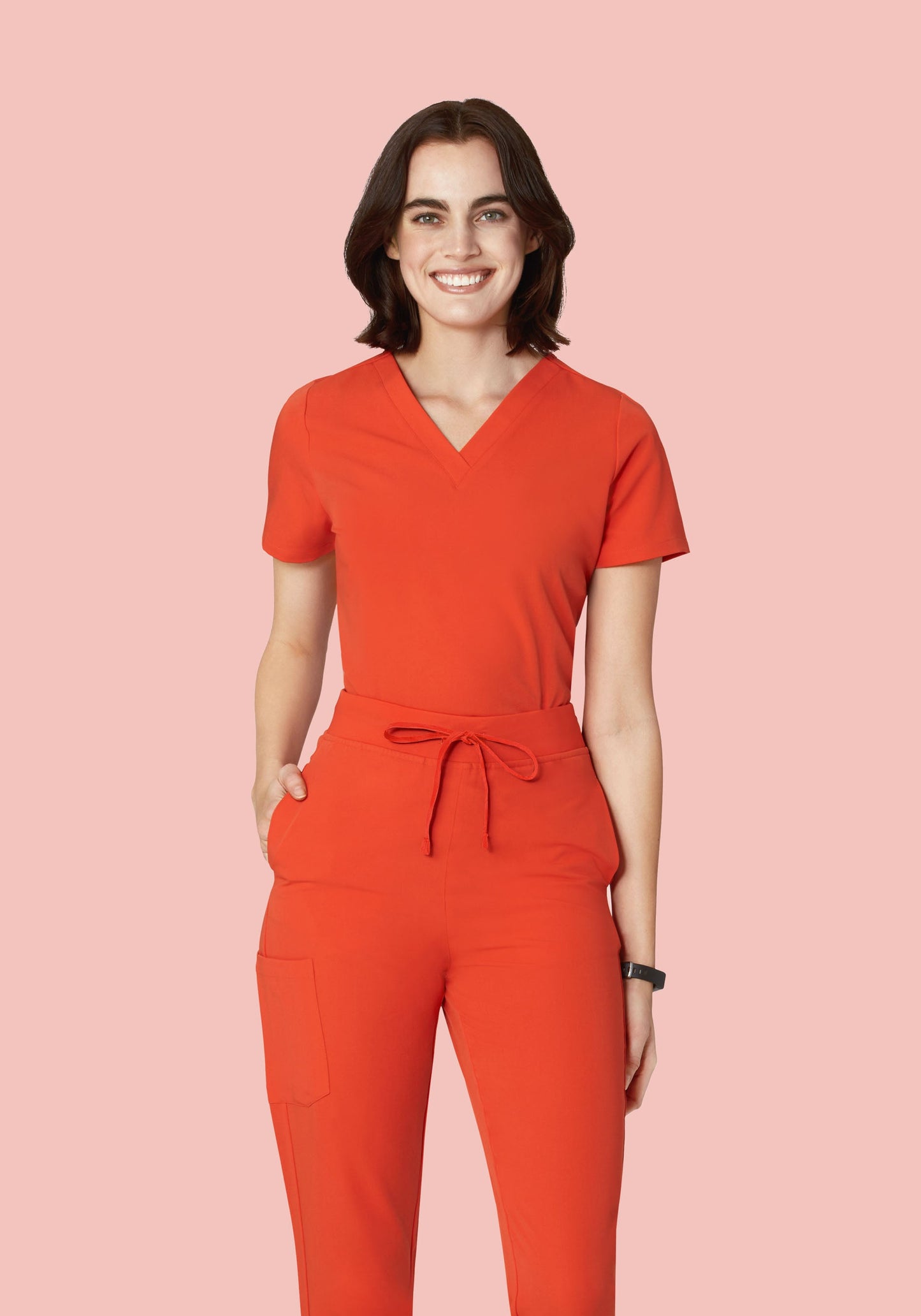 6 Pocket Top Sunset Orange