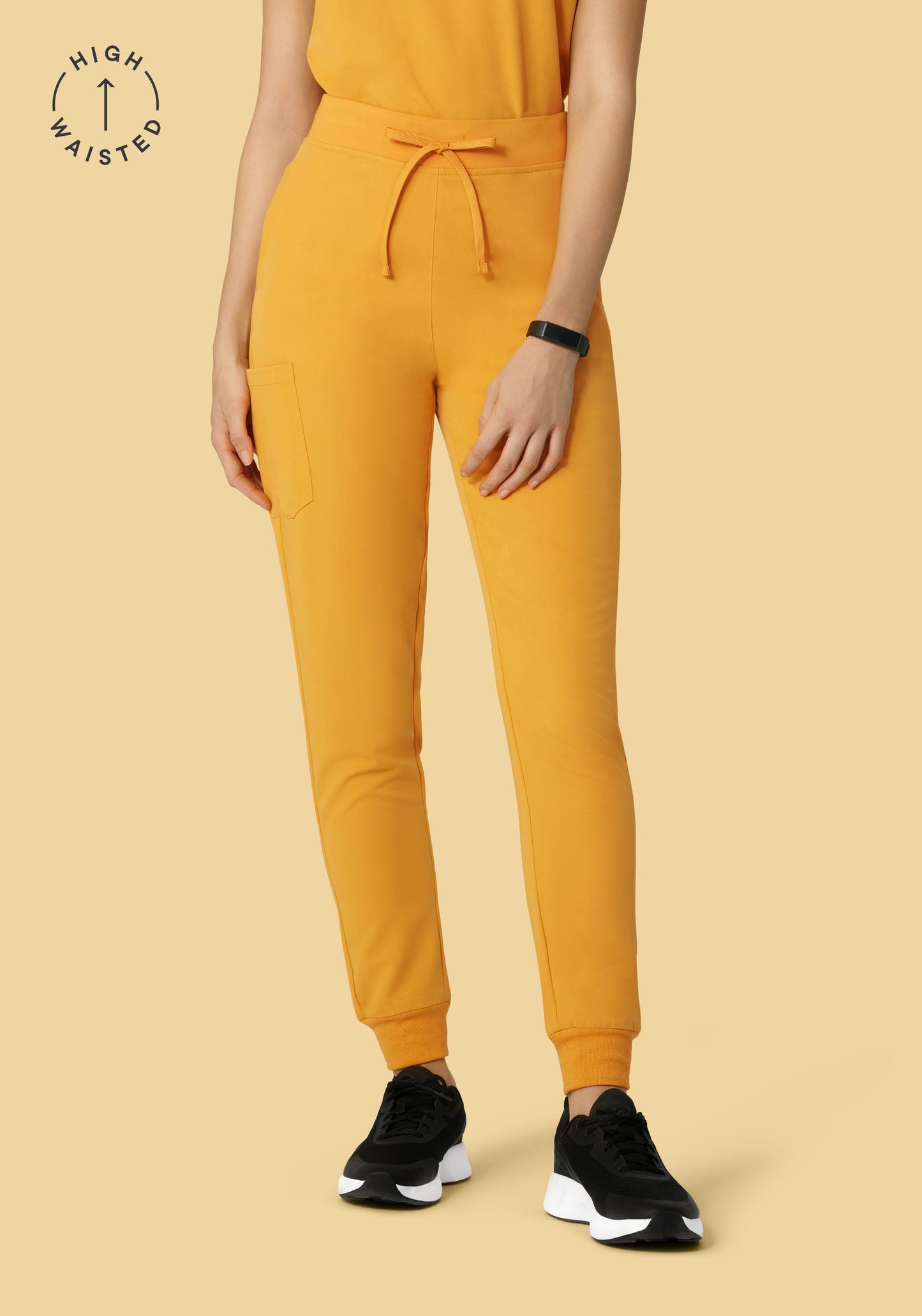 High Waisted Joggers Honey