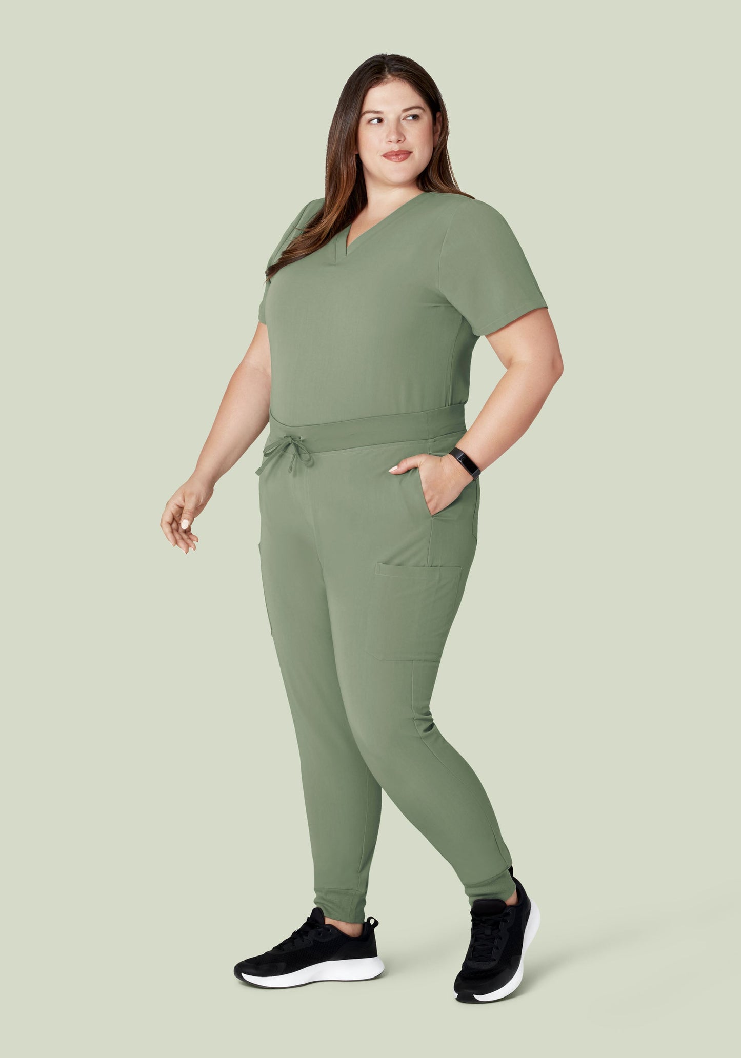 9 Pocket Joggers Cool Sage
