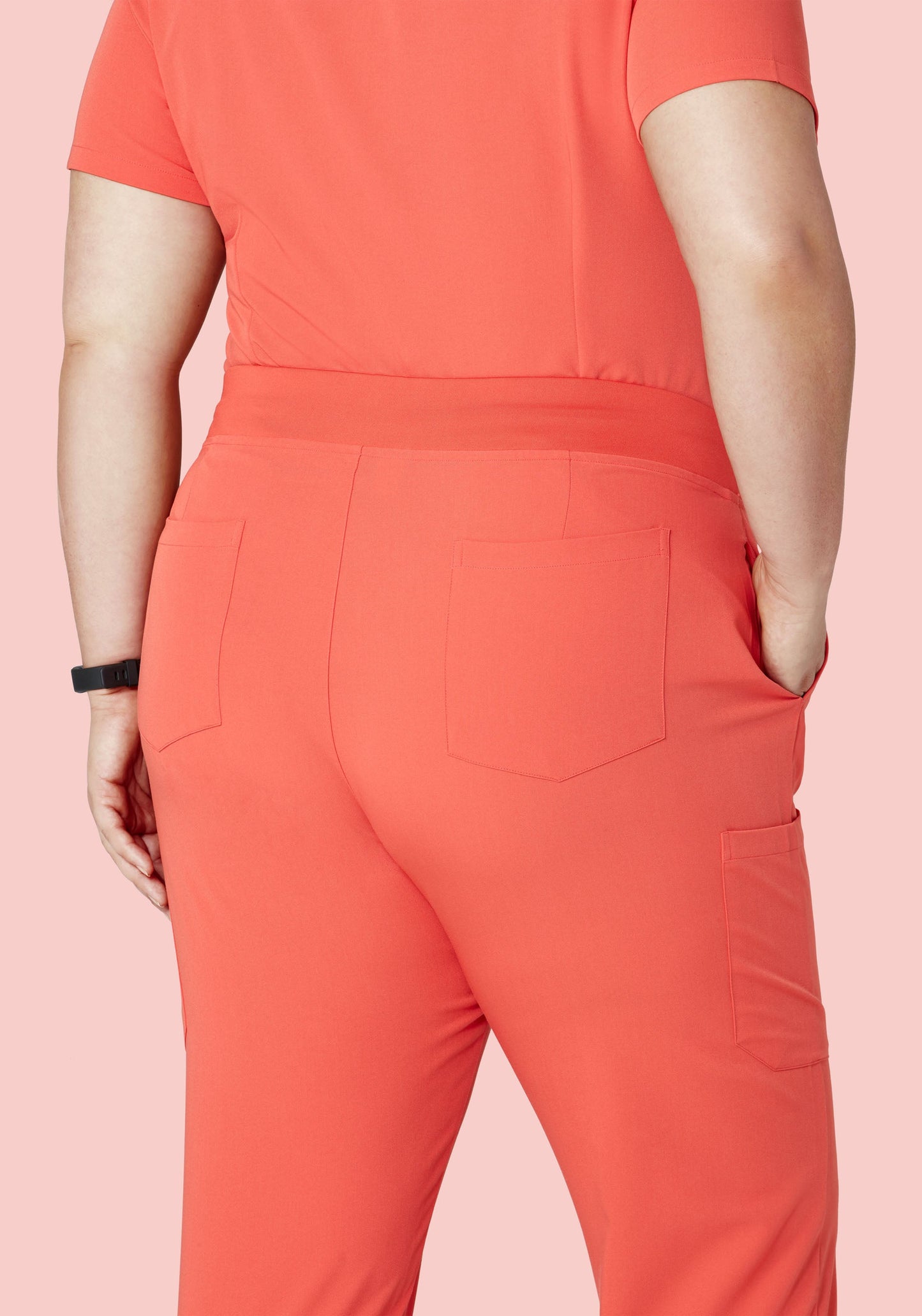 9 Pocket Joggers Coral