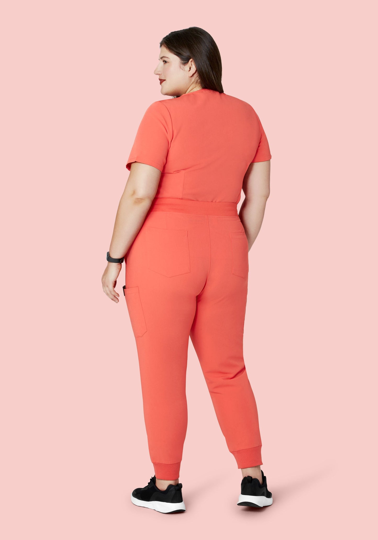 9 Pocket Joggers Coral