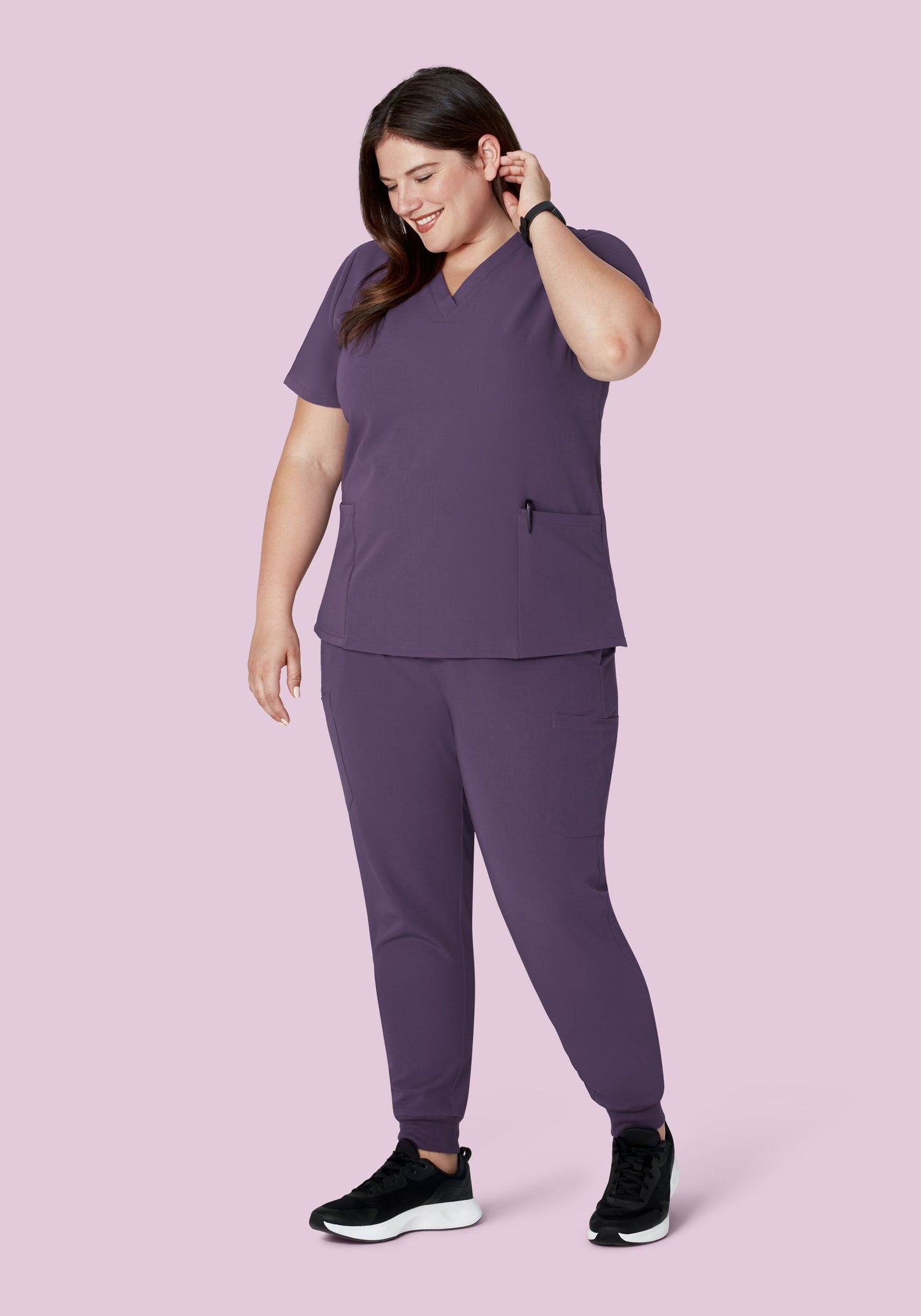 9 Pocket Joggers Deep Dewberry