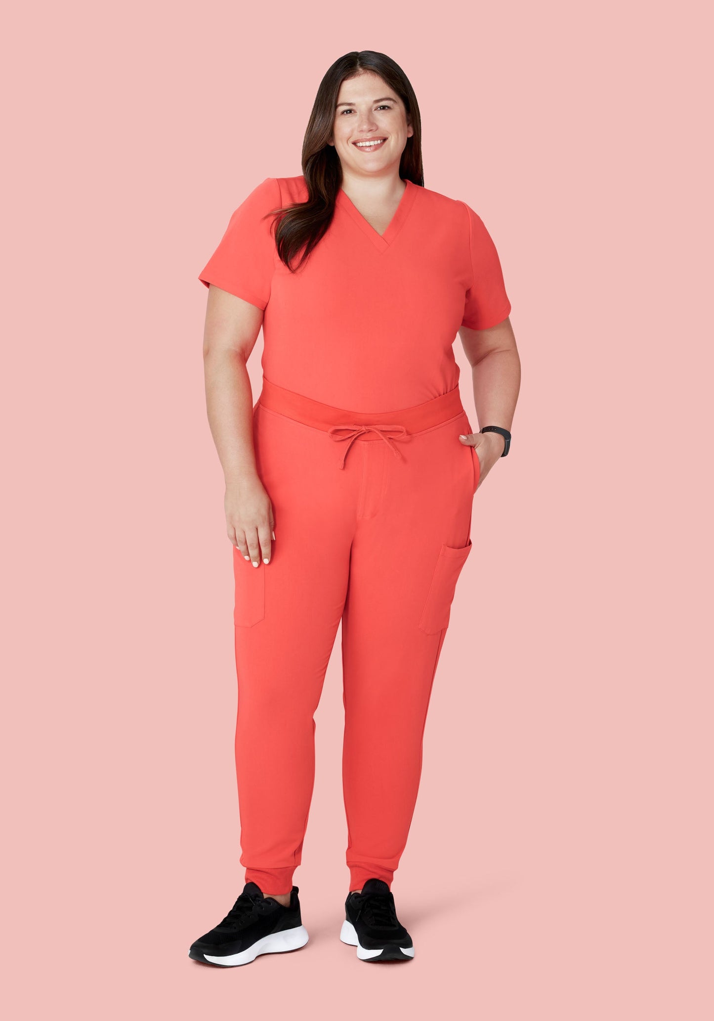 9 Pocket Joggers Sunkissed Coral