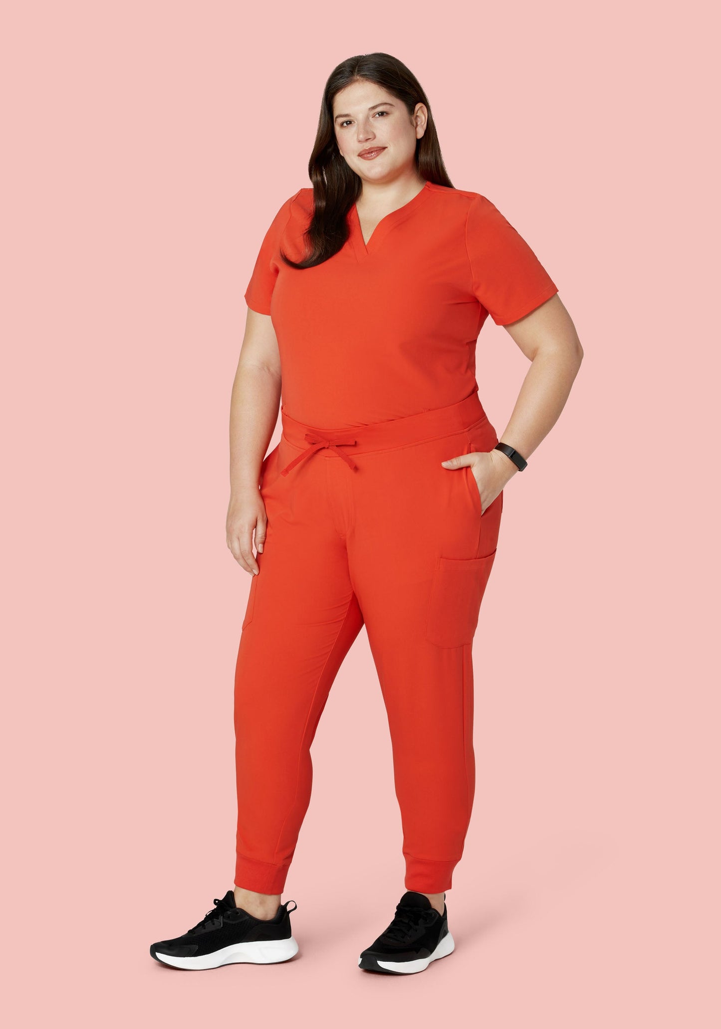 6 Pocket Top Sunset Orange