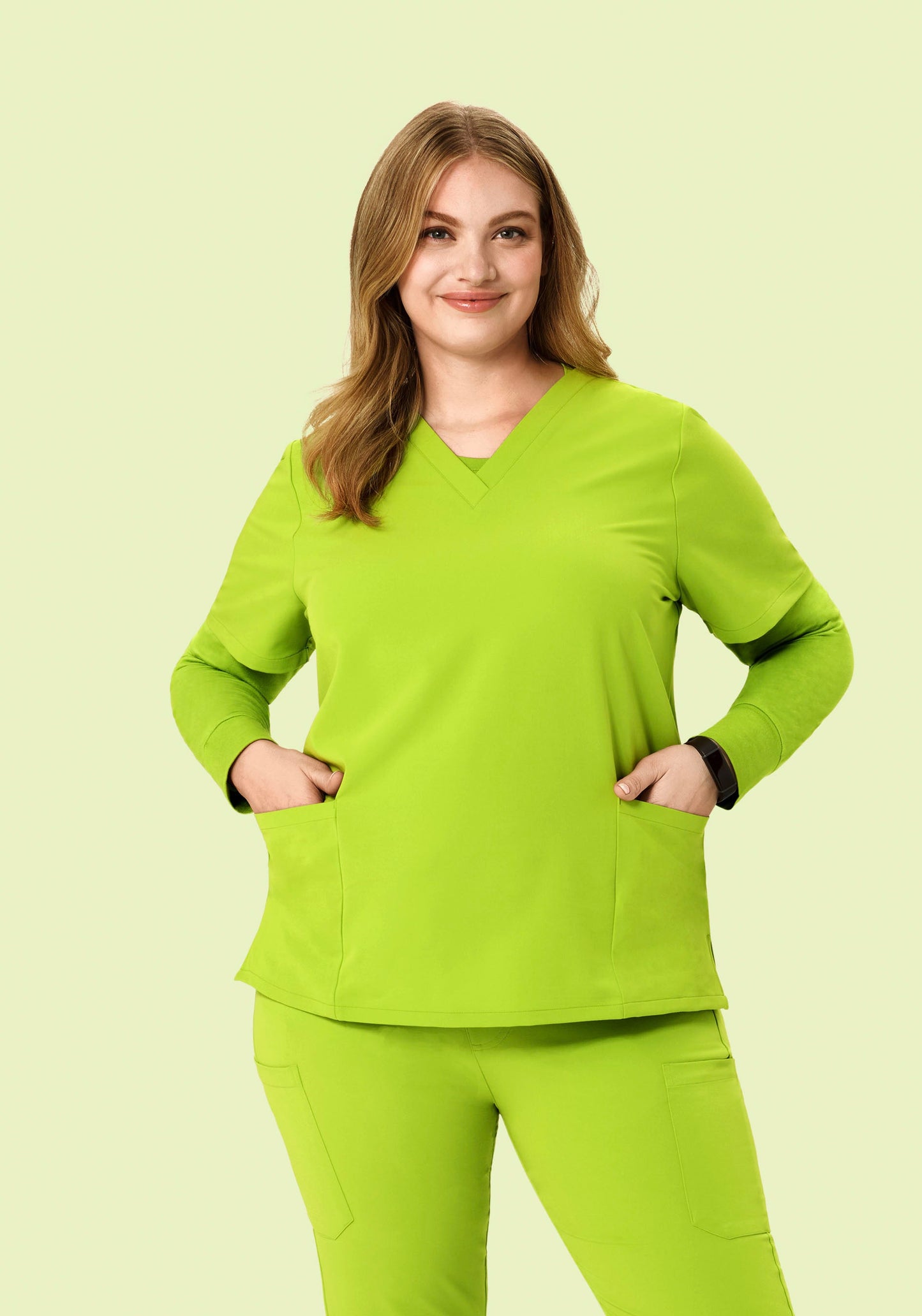 Women's Underscrubs Apple Green